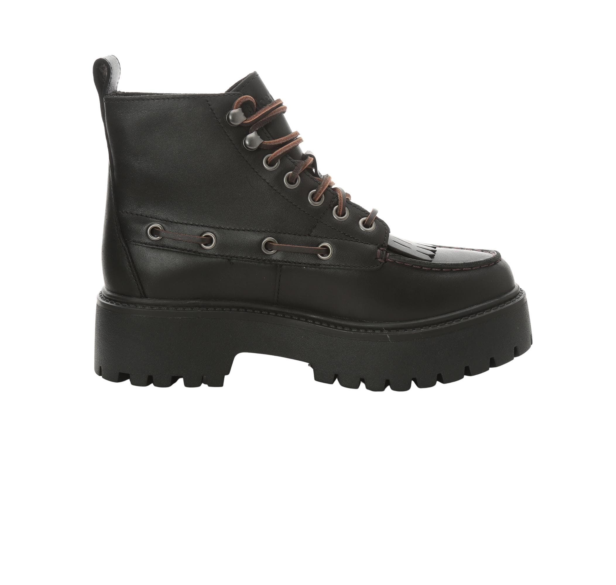 Timberland Timberland Stone Street Mıd Lace Up Boot Kadın Bot Ve Çizme Siyah - 4