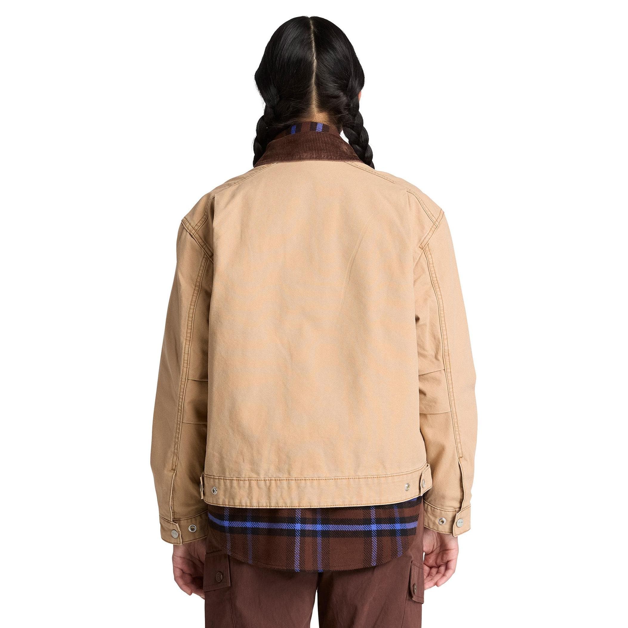 Timberland Timberland Strafford Washed Canvas Jacket 2.0 Kadın Ceket Bej - 2