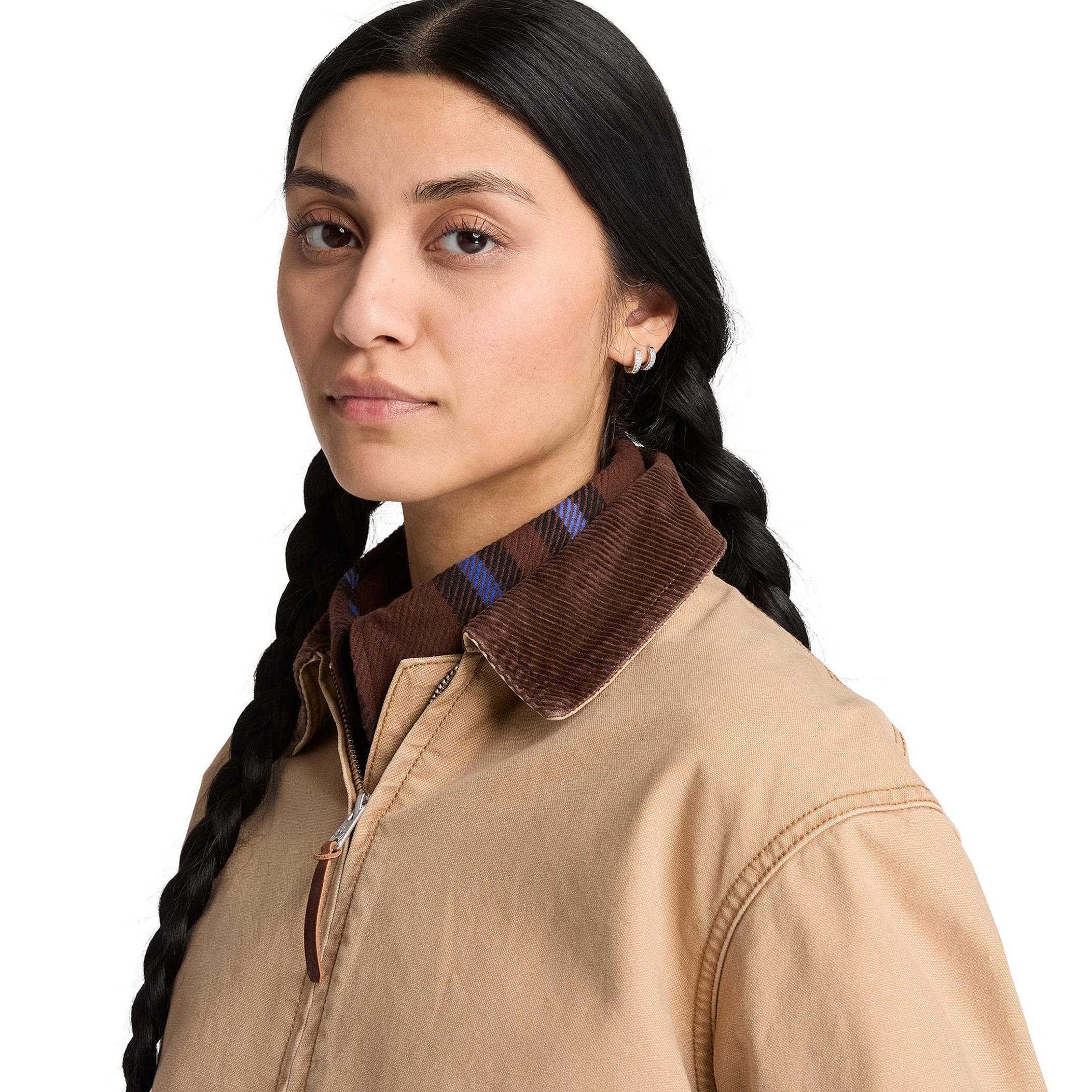 Timberland Timberland Strafford Washed Canvas Jacket 2.0 Kadın Ceket Bej - 3