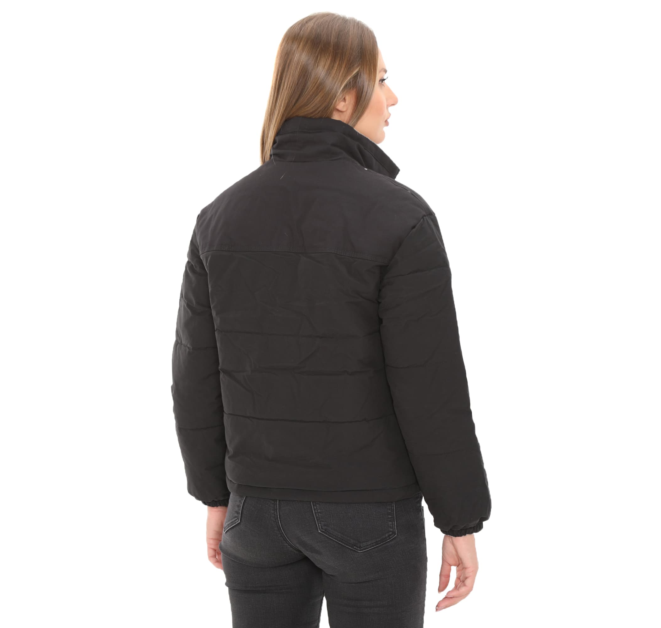 Timberland Timberland Synthetıc Insulated Puffer Jacket Kadın Ceket Siyah - 3
