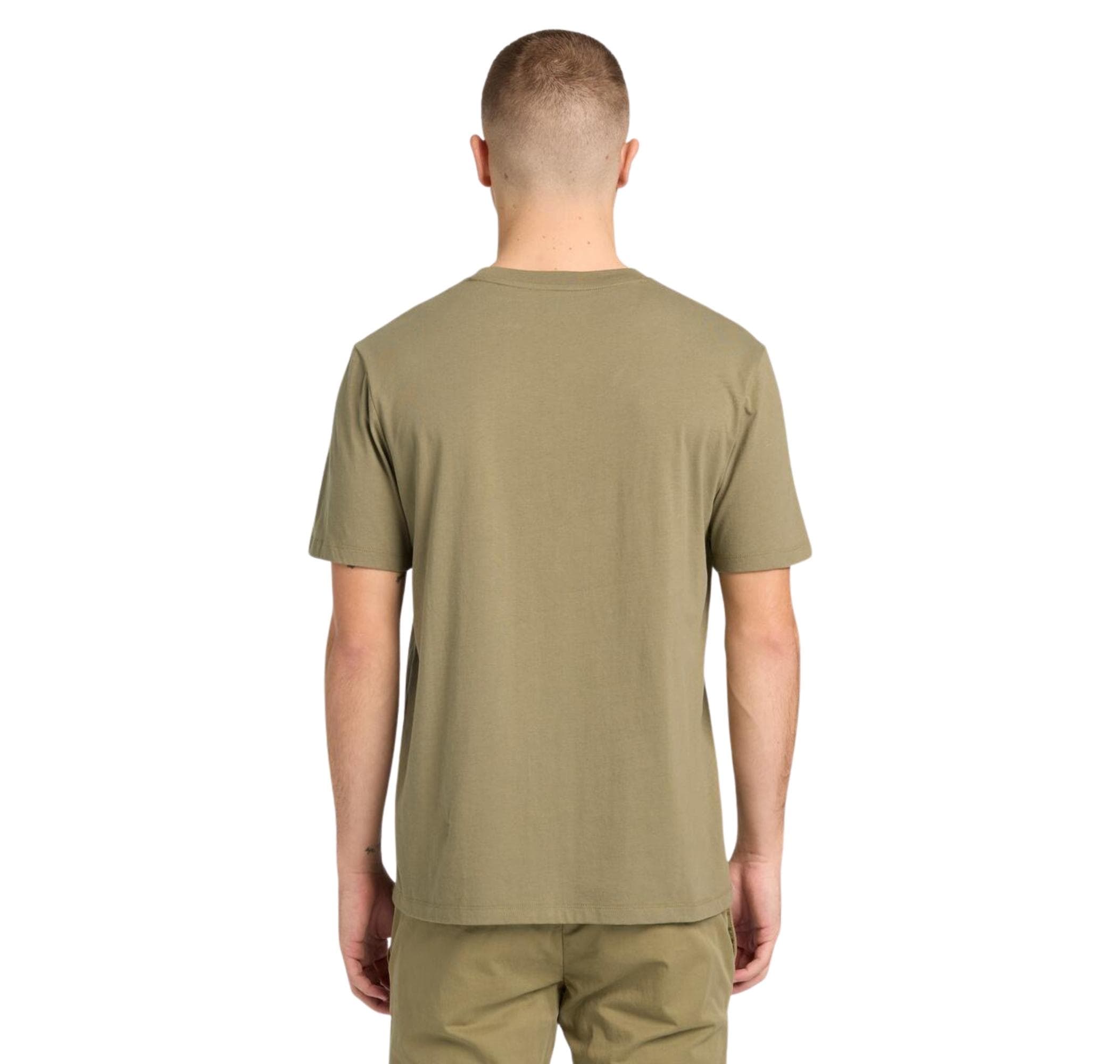 Timberland Timberland Tree Logo Lake House Graphic Tee Erkek T-Shirt Yeşil - 2