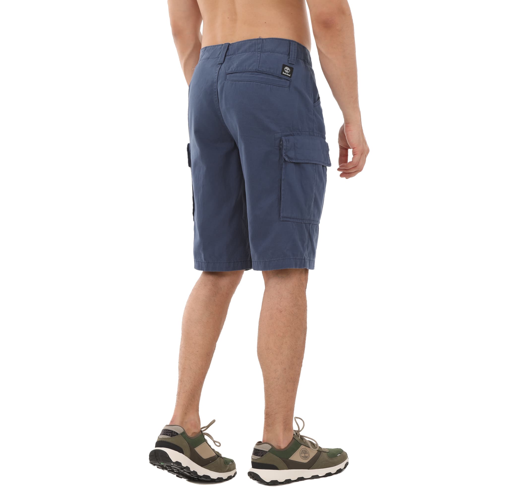 Timberland Timberland Twill Cargo Short Erkek Şort Ve Kapri Mavi - 4
