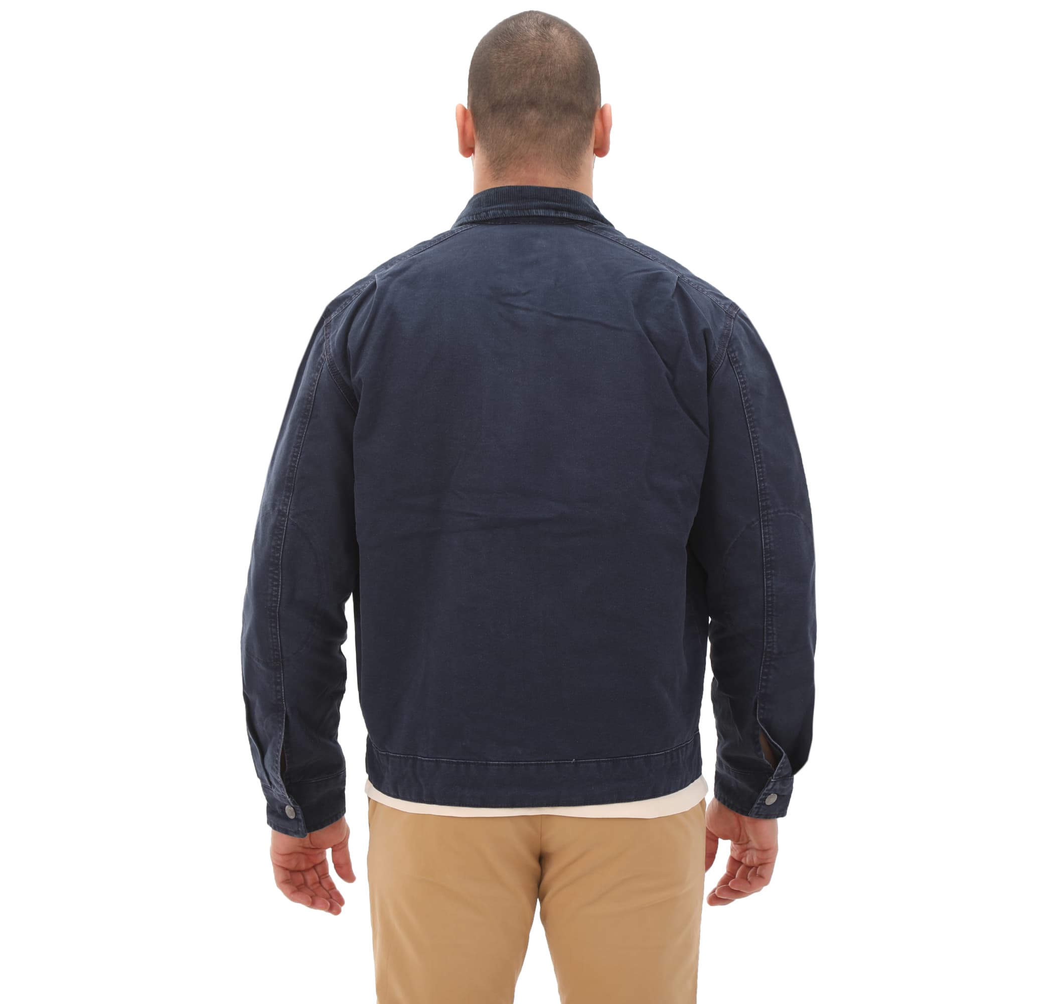 Timberland Timberland Washed Canvas Jacket Erkek Ceket Lacivert - 4