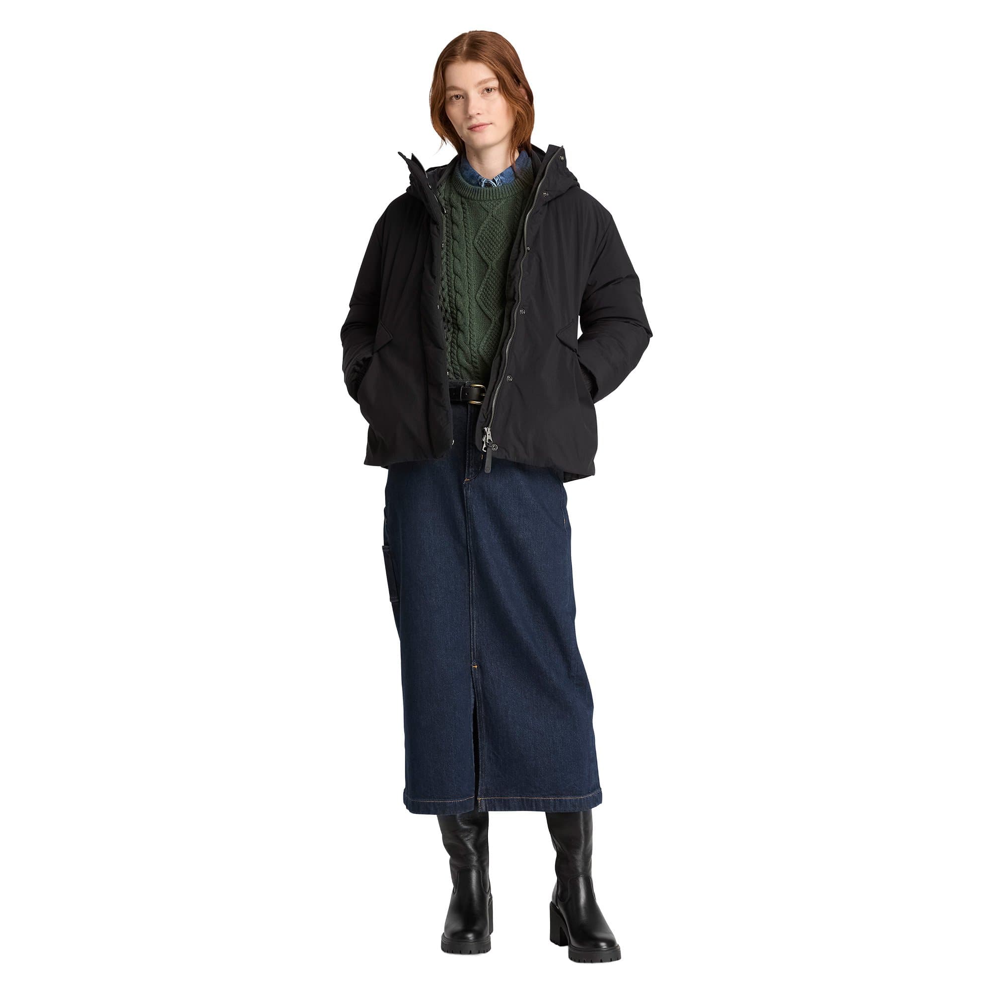 Timberland Timberland Water Repellent Down Puffer Jacket Kadın Mont - 3