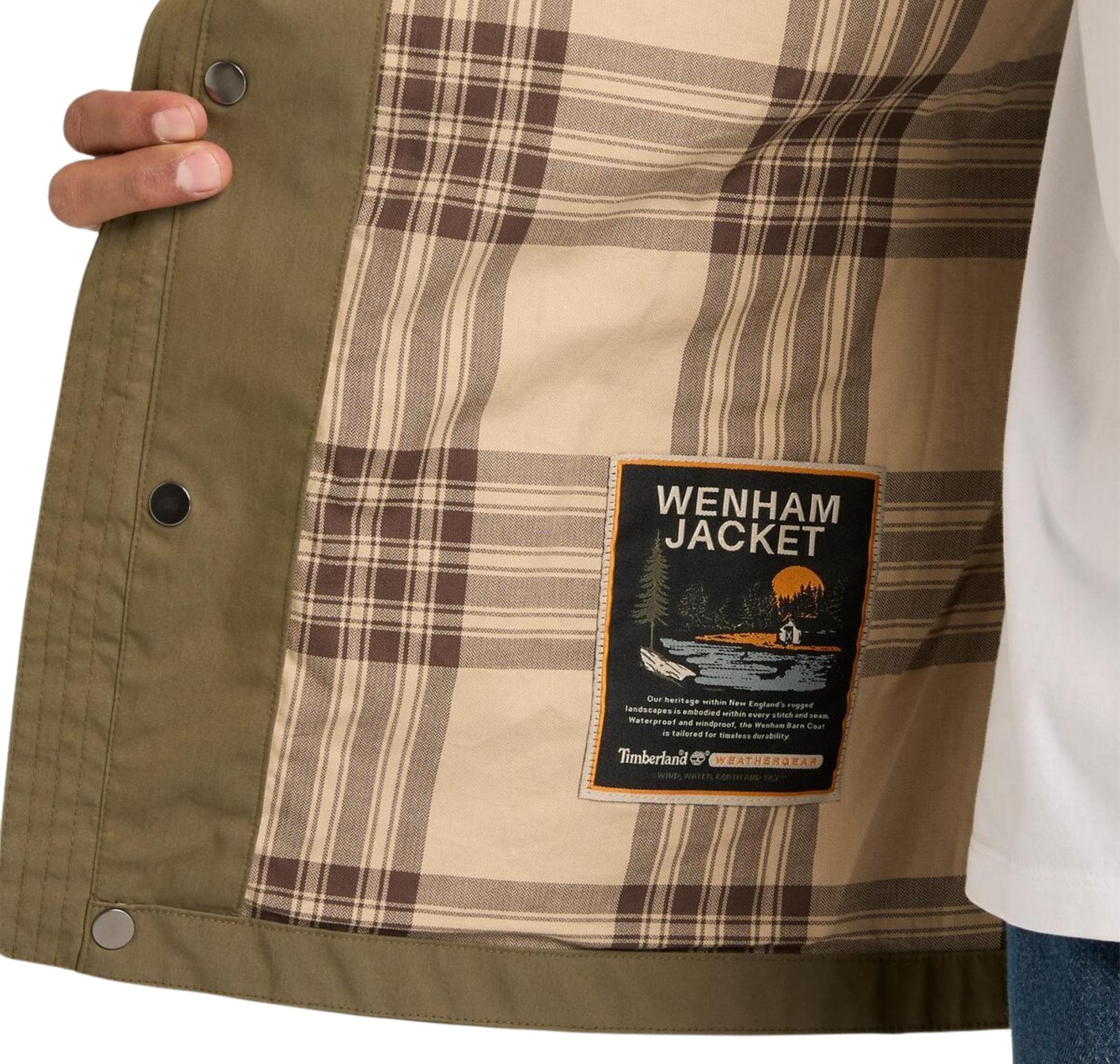 Timberland Timberland Waterproof Barn Coat Erkek Ceket Haki - 4