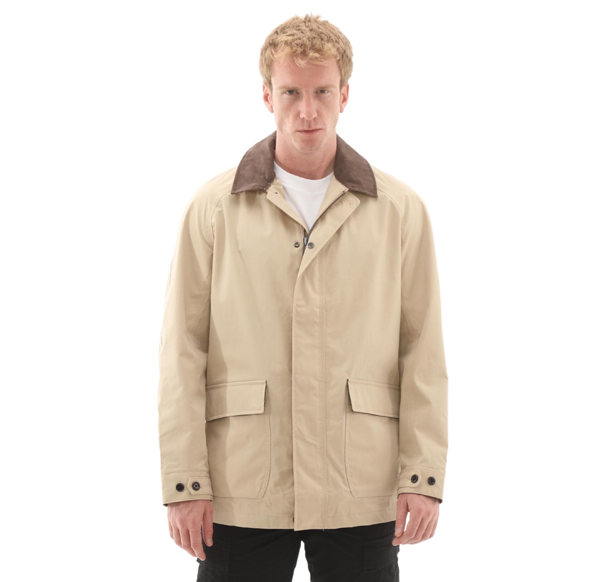 Timberland Timberland Waterproof Barn Coat Erkek Ceket Krem