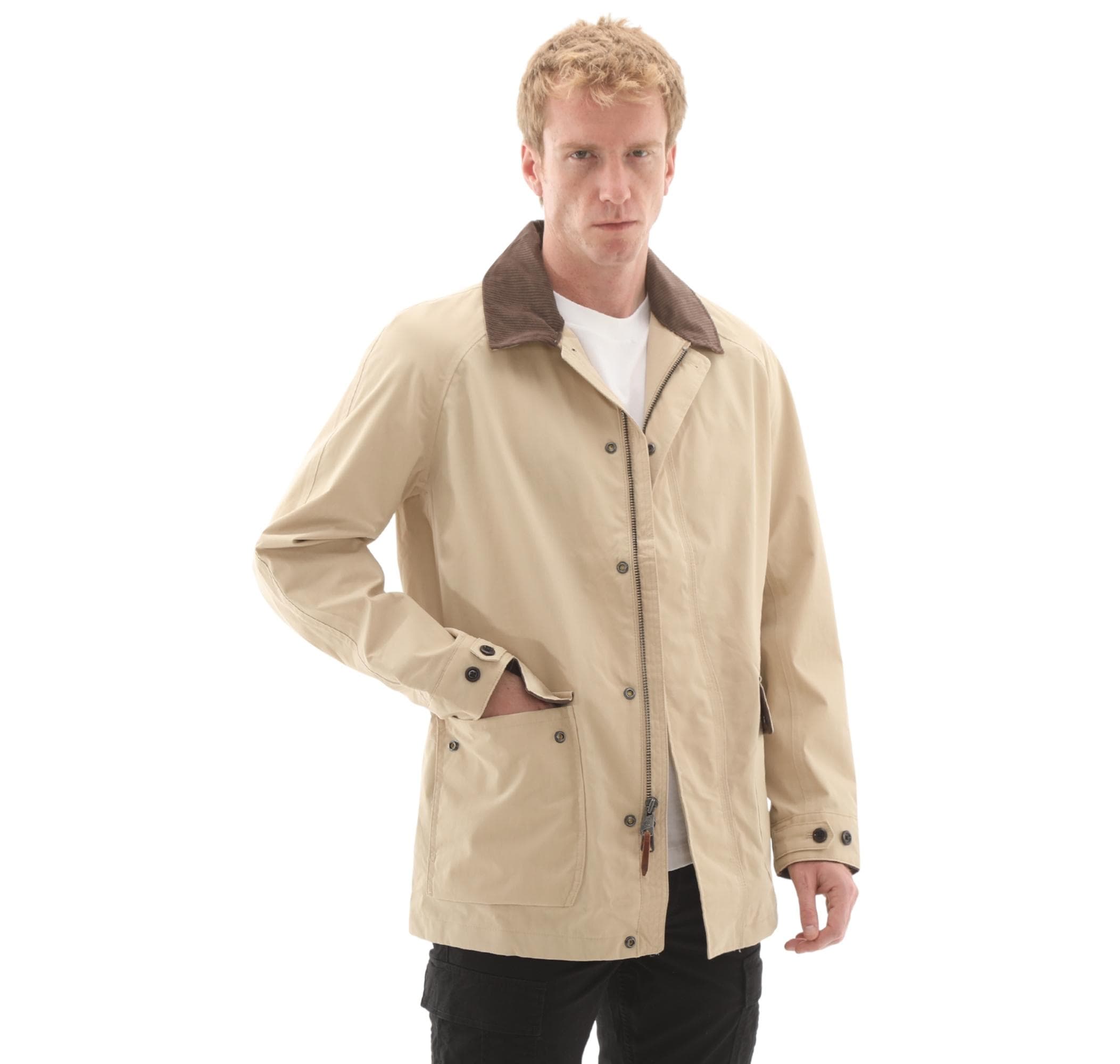 Timberland Timberland Waterproof Barn Coat Erkek Ceket Krem - 2