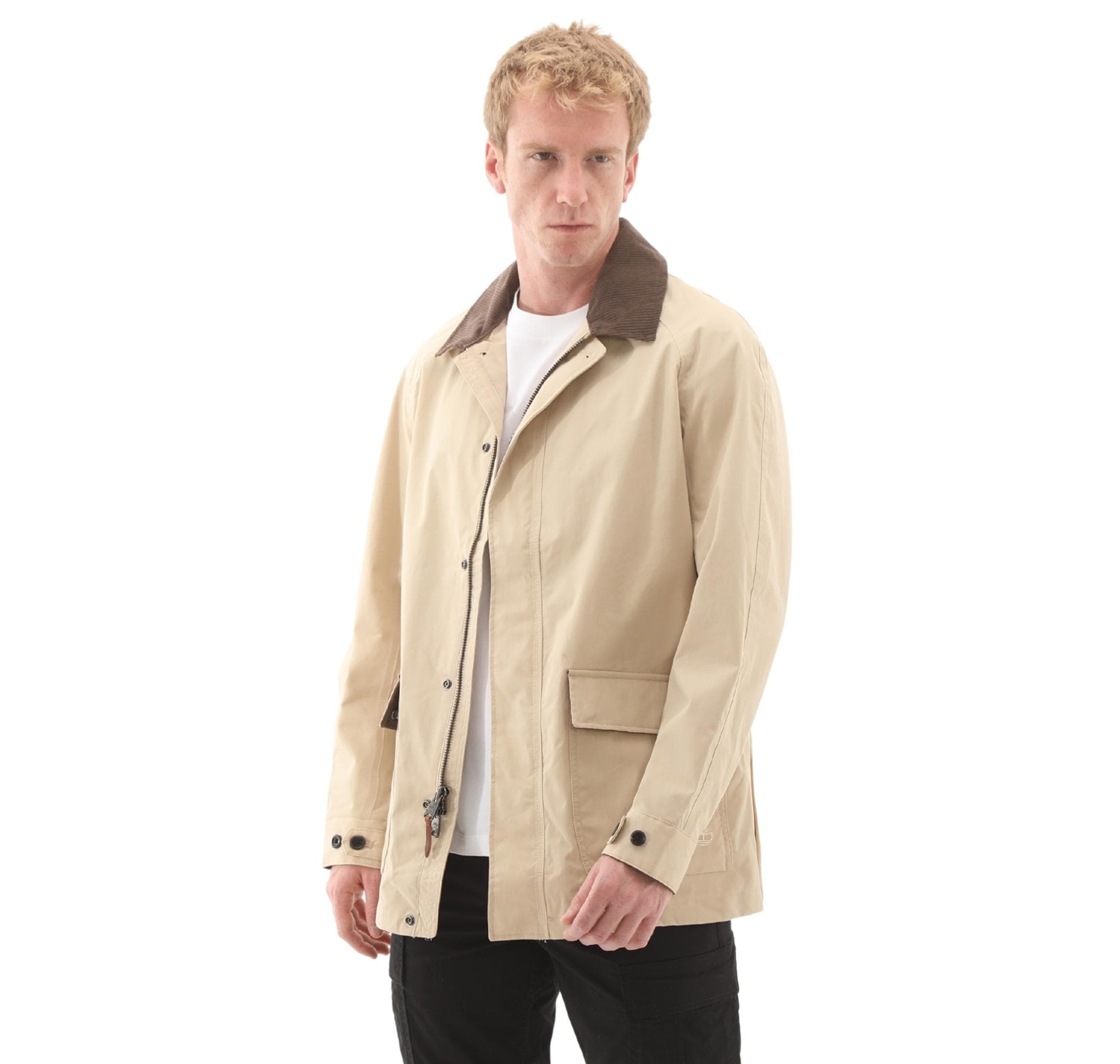 Timberland Timberland Waterproof Barn Coat Erkek Ceket Krem - 3