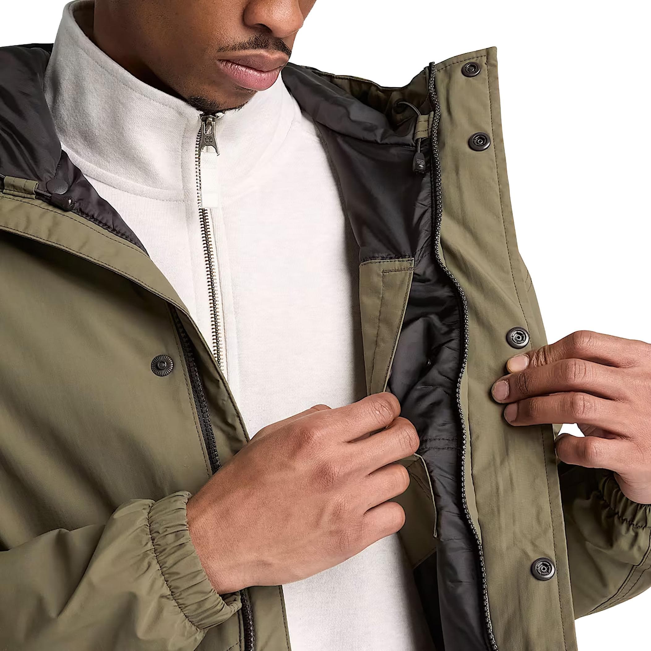 Timberland Timberland Weatherlıne Waterproof Insulated Jacket Erkek Mont Yeşil - 2