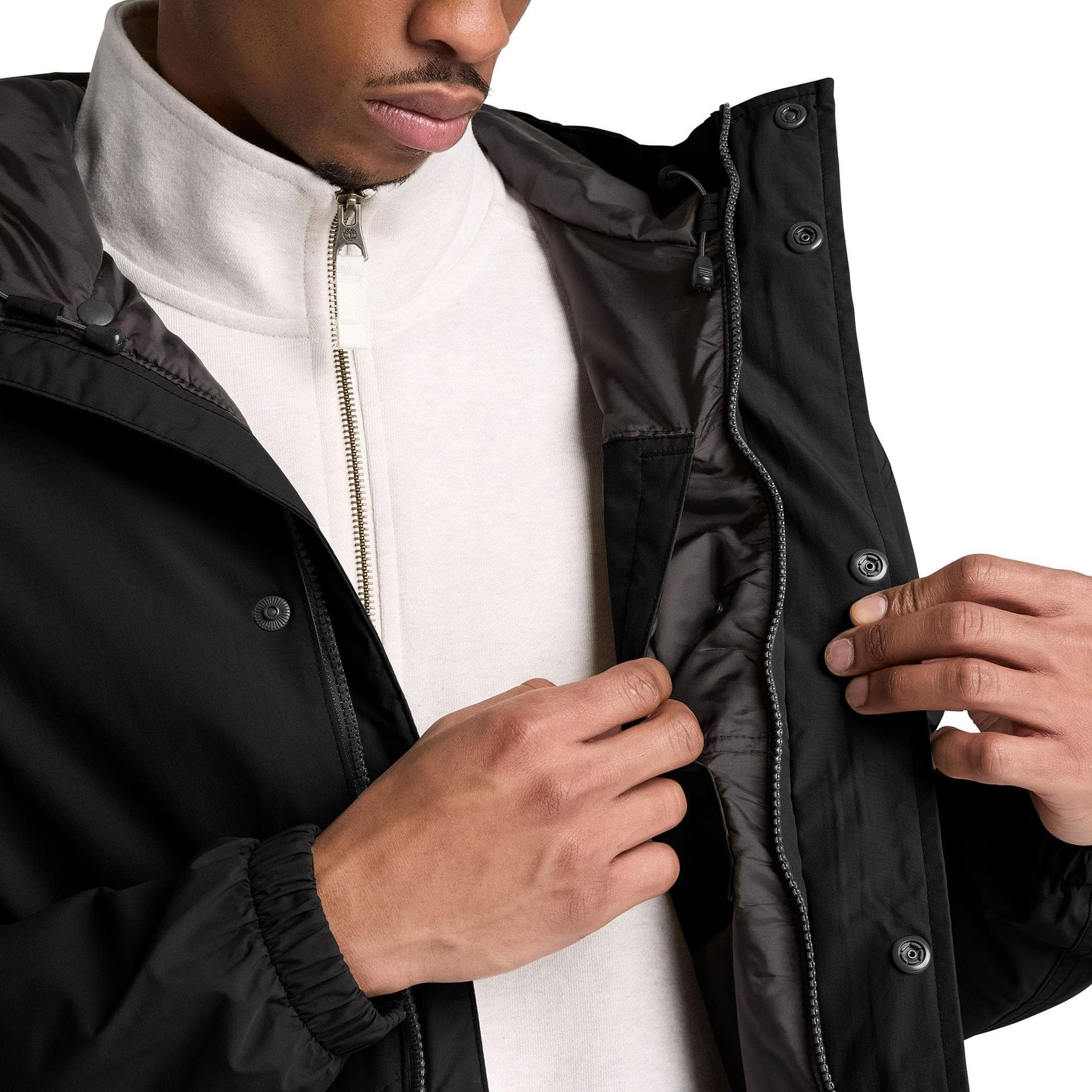Timberland Timberland Weatherlıne Waterproof Insulated Jacket Erkek Mont Siyah - 3