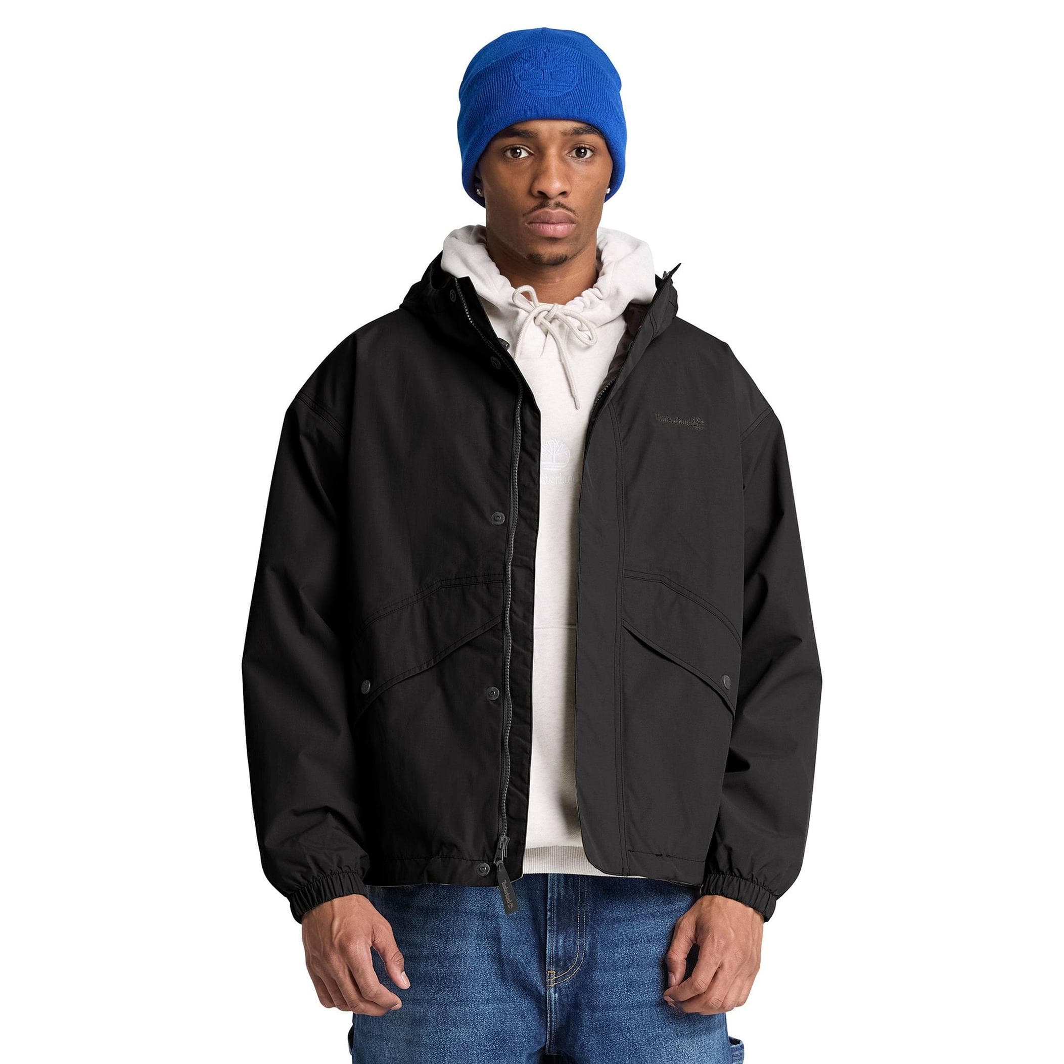 Timberland Timberland Weatherlıne Waterproof Shell Jacket Erkek Mont Siyah