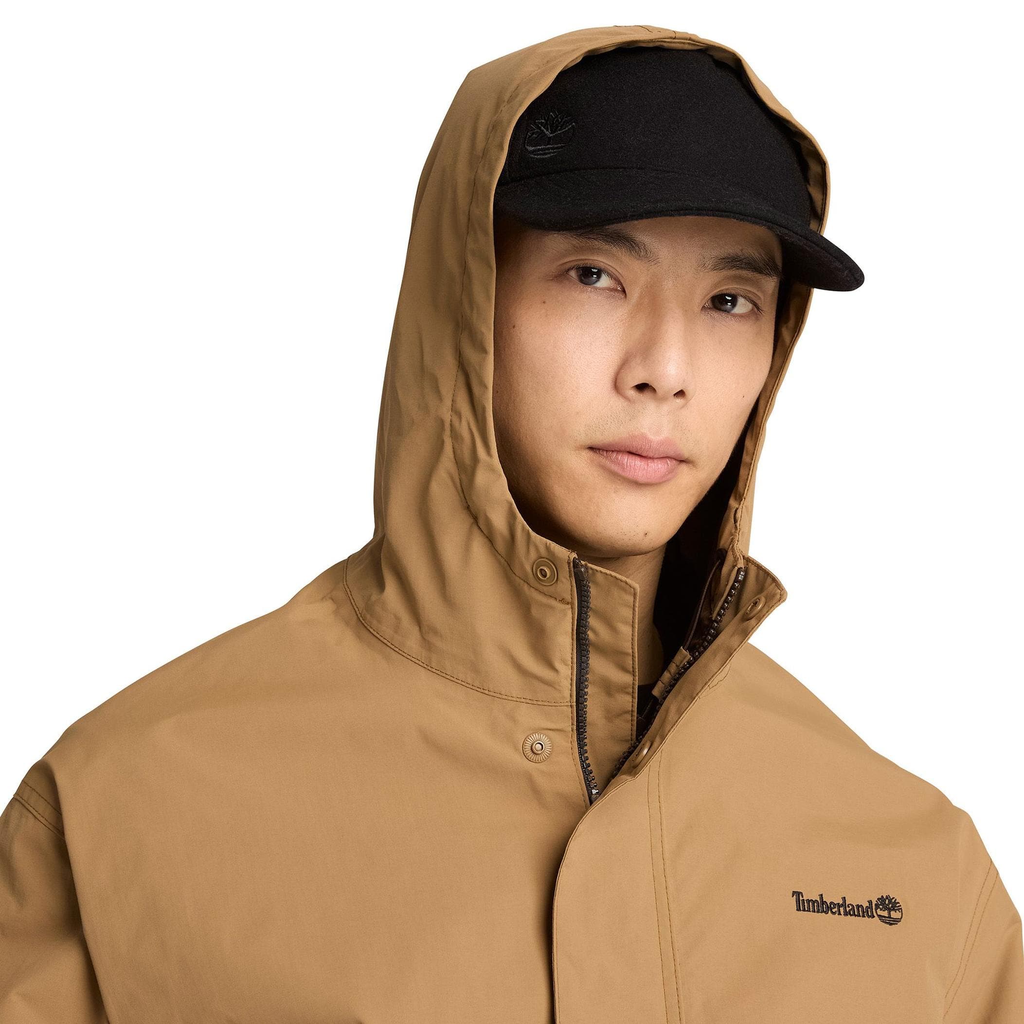Timberland Timberland Weatherlıne Waterproof Shell Jacket Erkek Ceket Kahve - 3