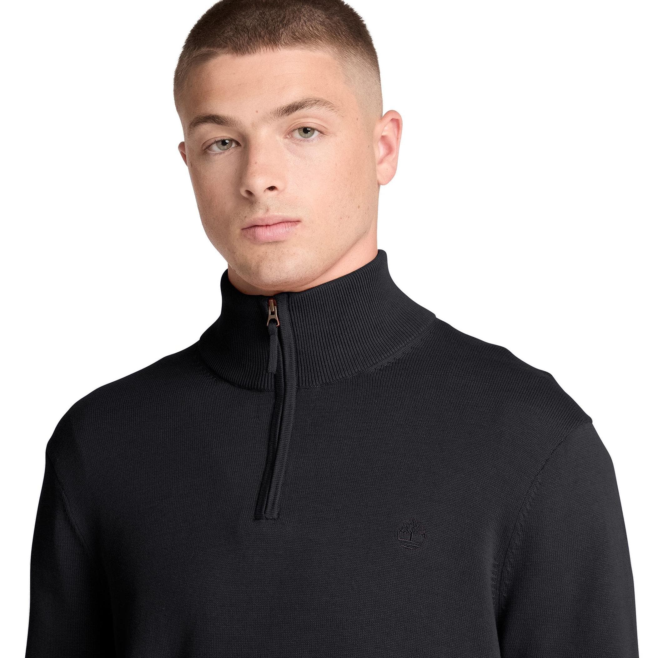 Timberland Timberland Wıllıams Rıver Cotton 1-4 Zip Sweater Erkek - 3
