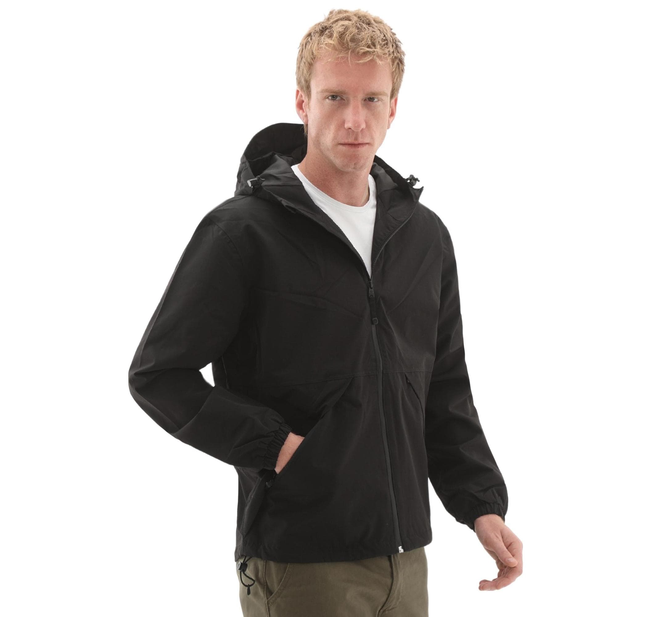 Timberland Timberland Wınnıck Waterproof Shell Jacket Erkek Yağmurluk-Rüzgarlık Siyah - 4