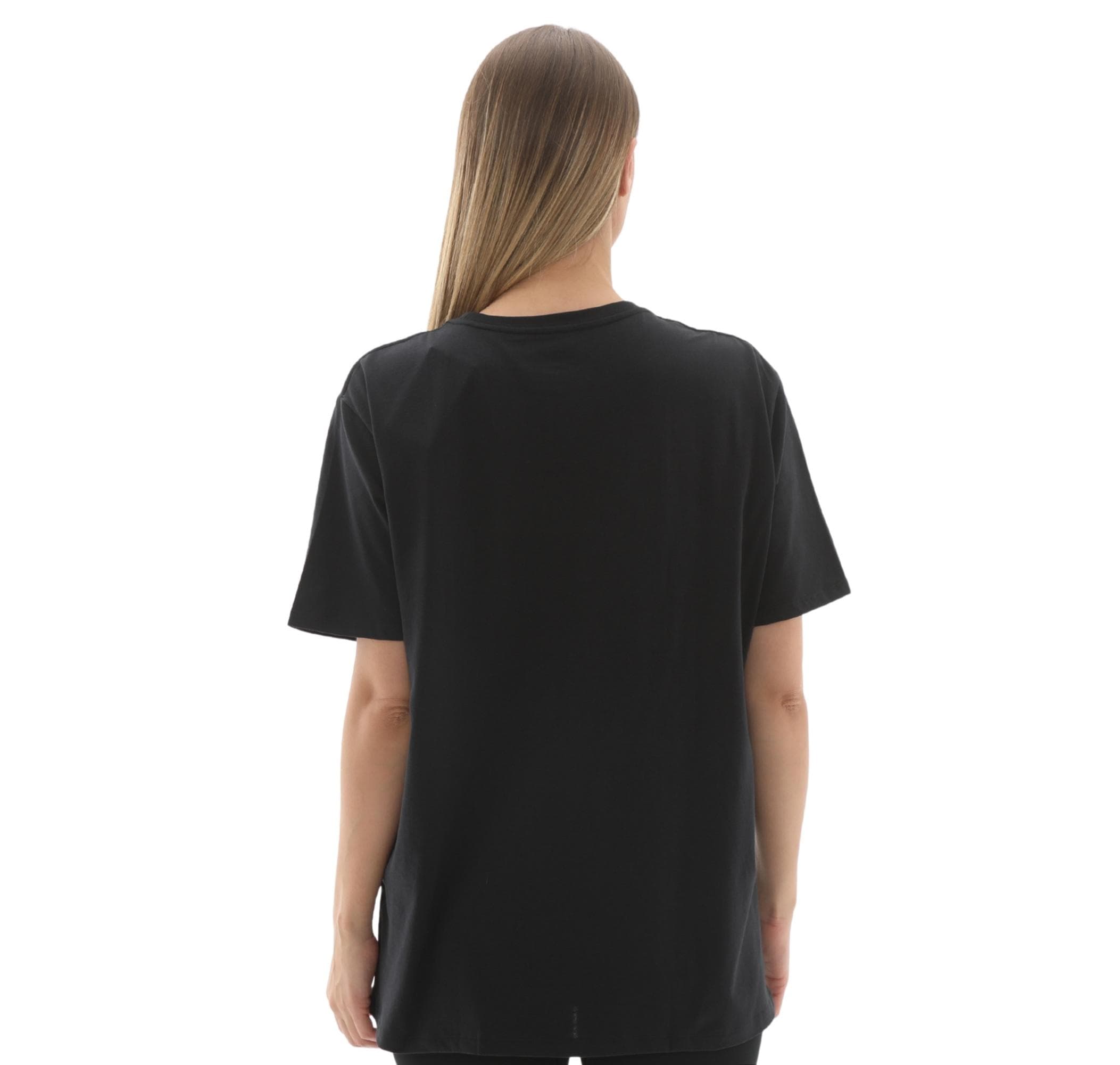 Under Armour Under Armour Campus Oversize Ss Kadın T-Shirt Siyah - 4