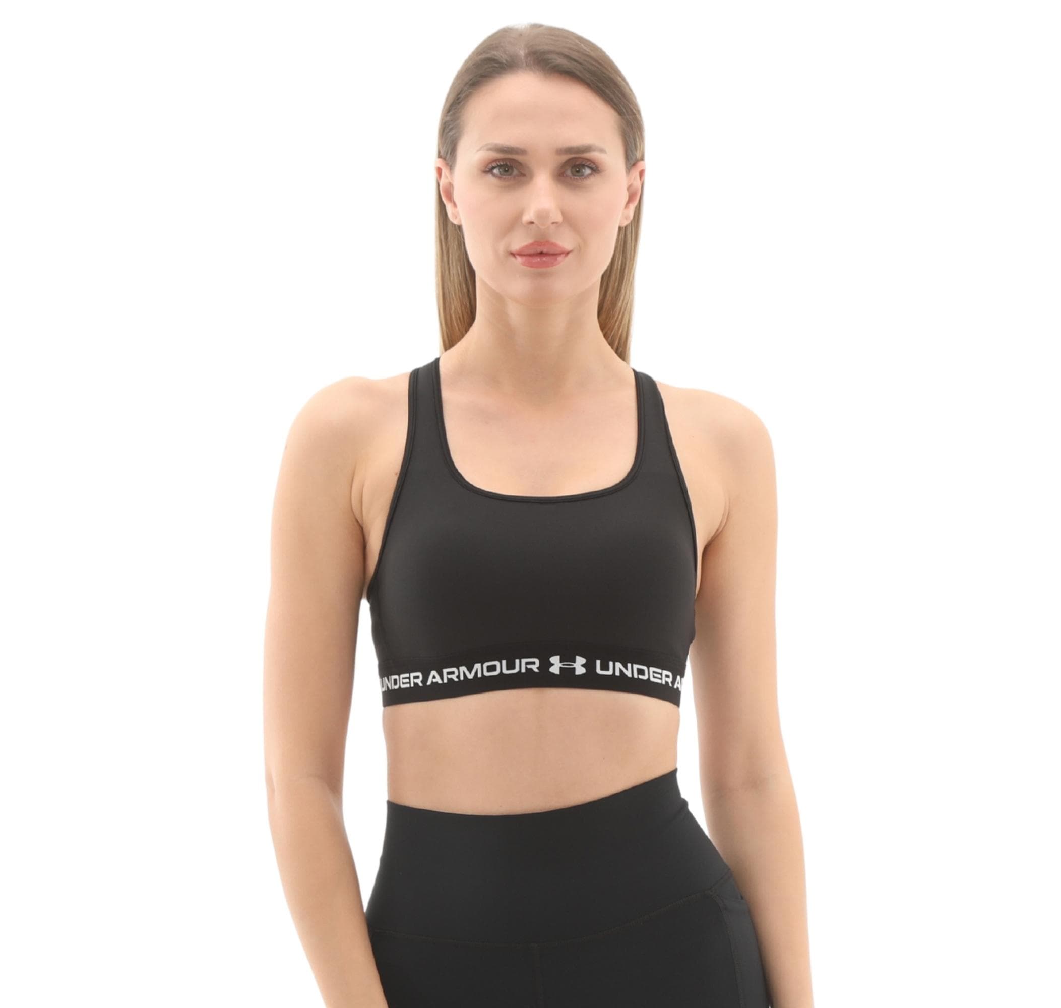 Under Armour Under Armour Crossback Mid Bra Kadın Büstiyer Siyah