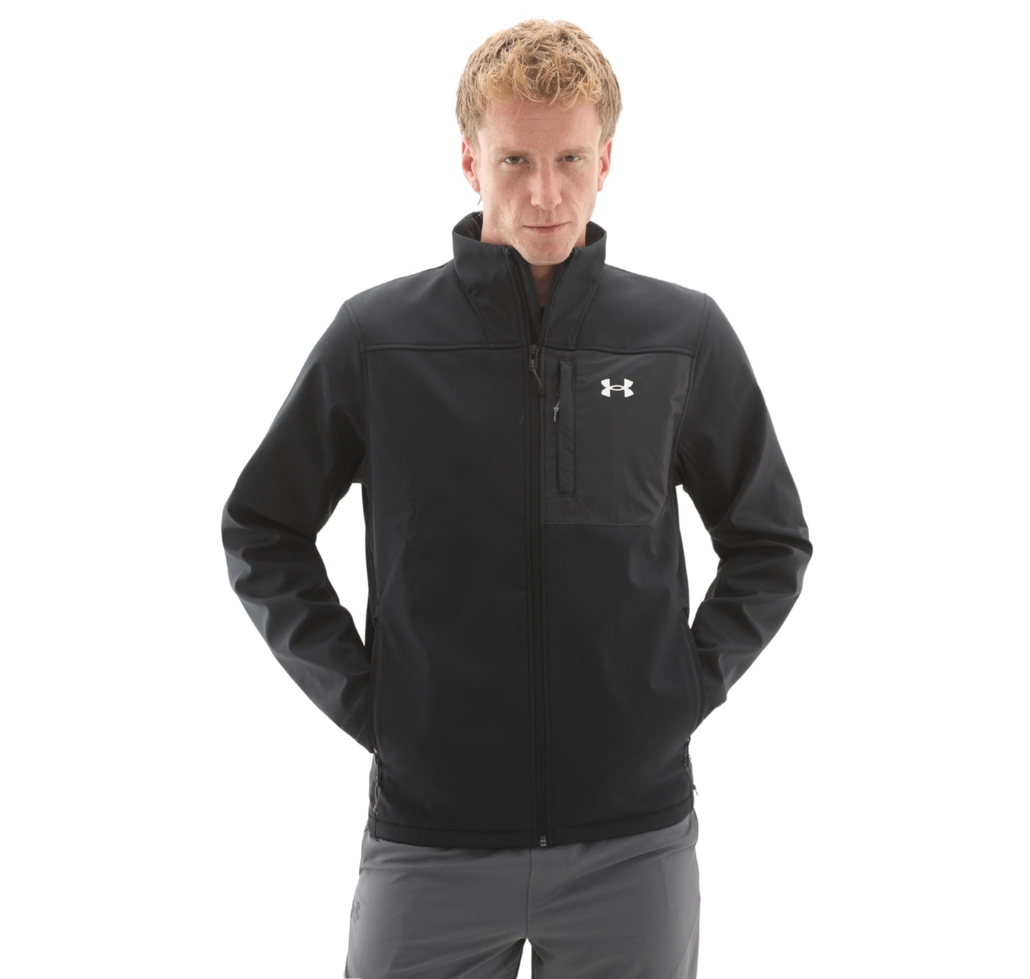 Under Armour Under Armour M Shield Jacket Erkek Ceket Siyah - 4