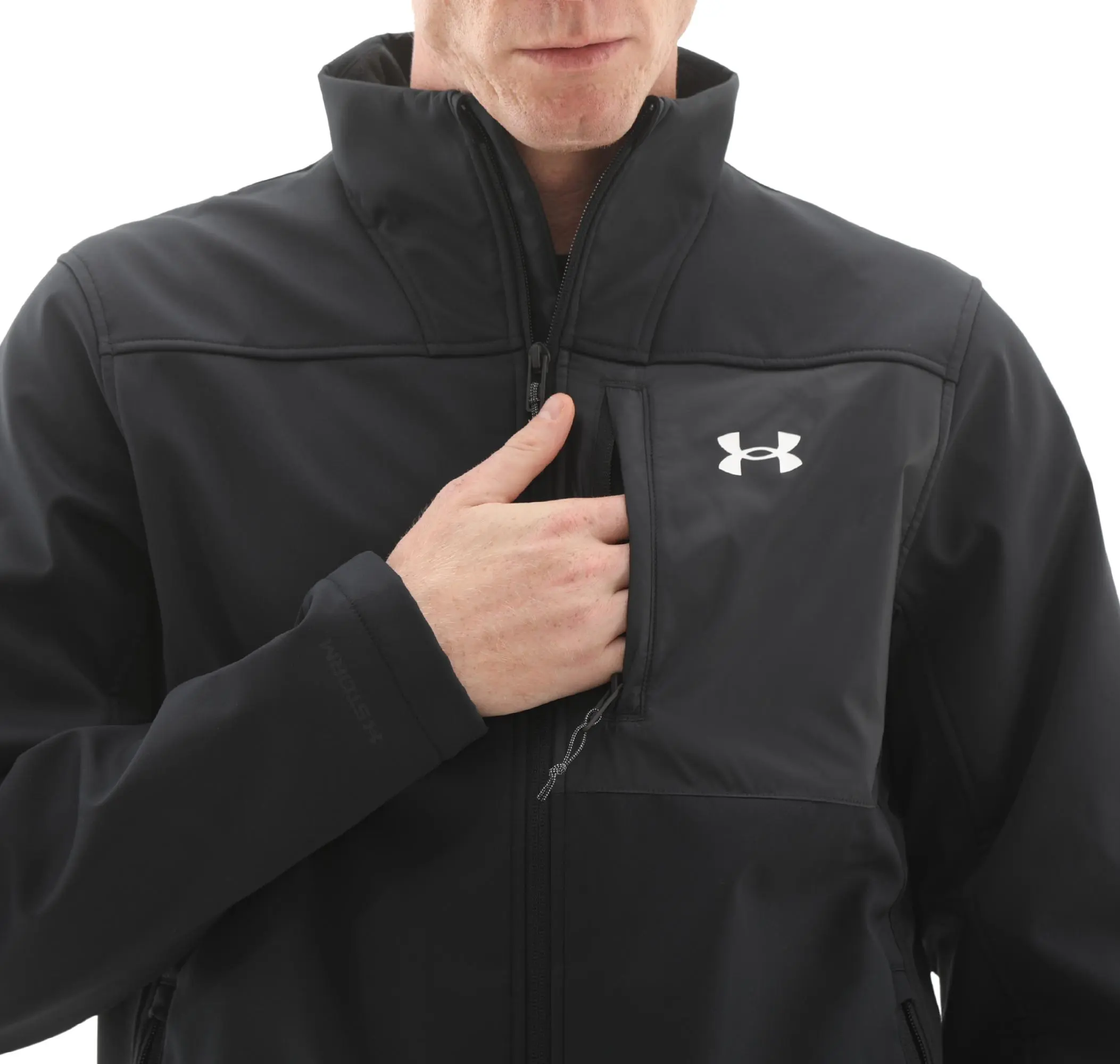 Under Armour Under Armour M Shield Jacket Erkek Ceket Siyah - 6