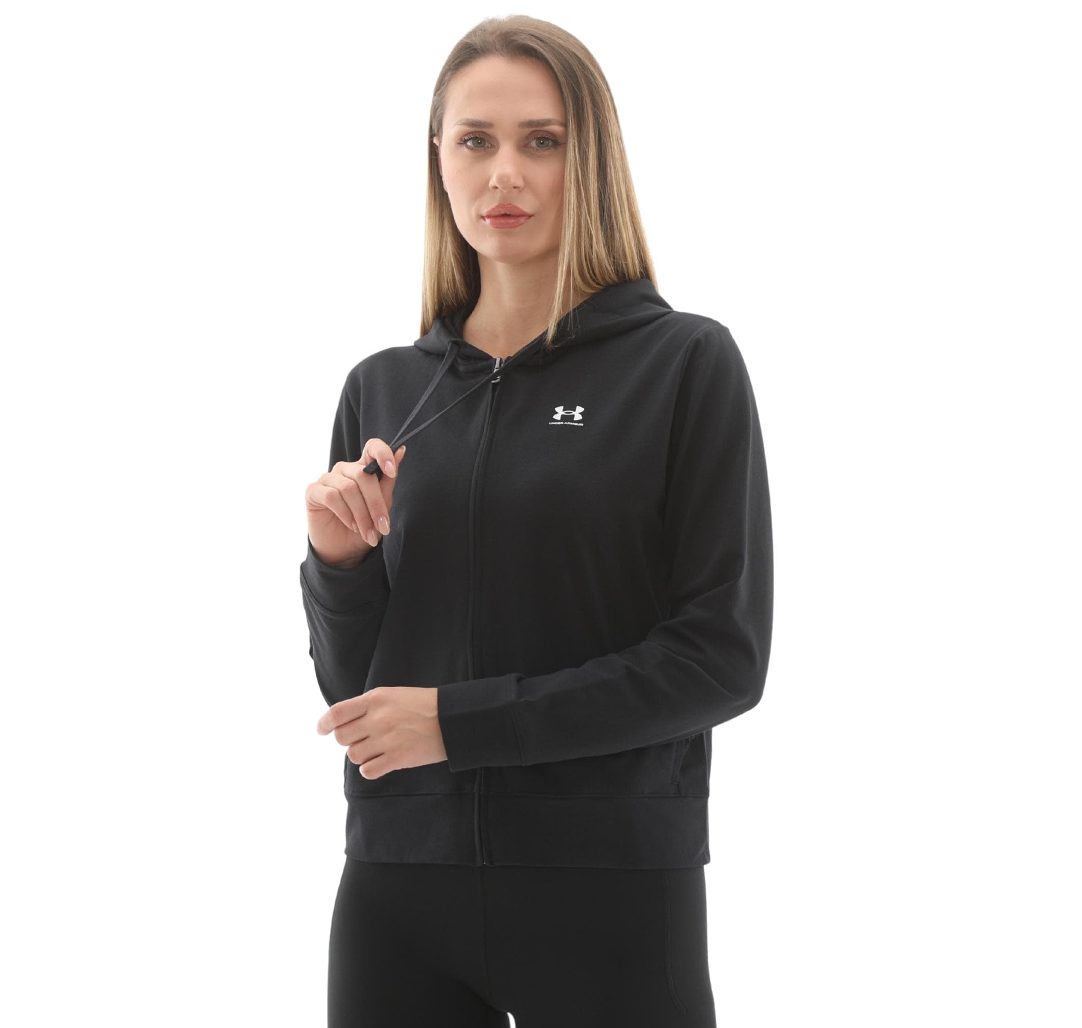 Under Armour Under Armour Sport Terry Fz Kadın Ceket Siyah