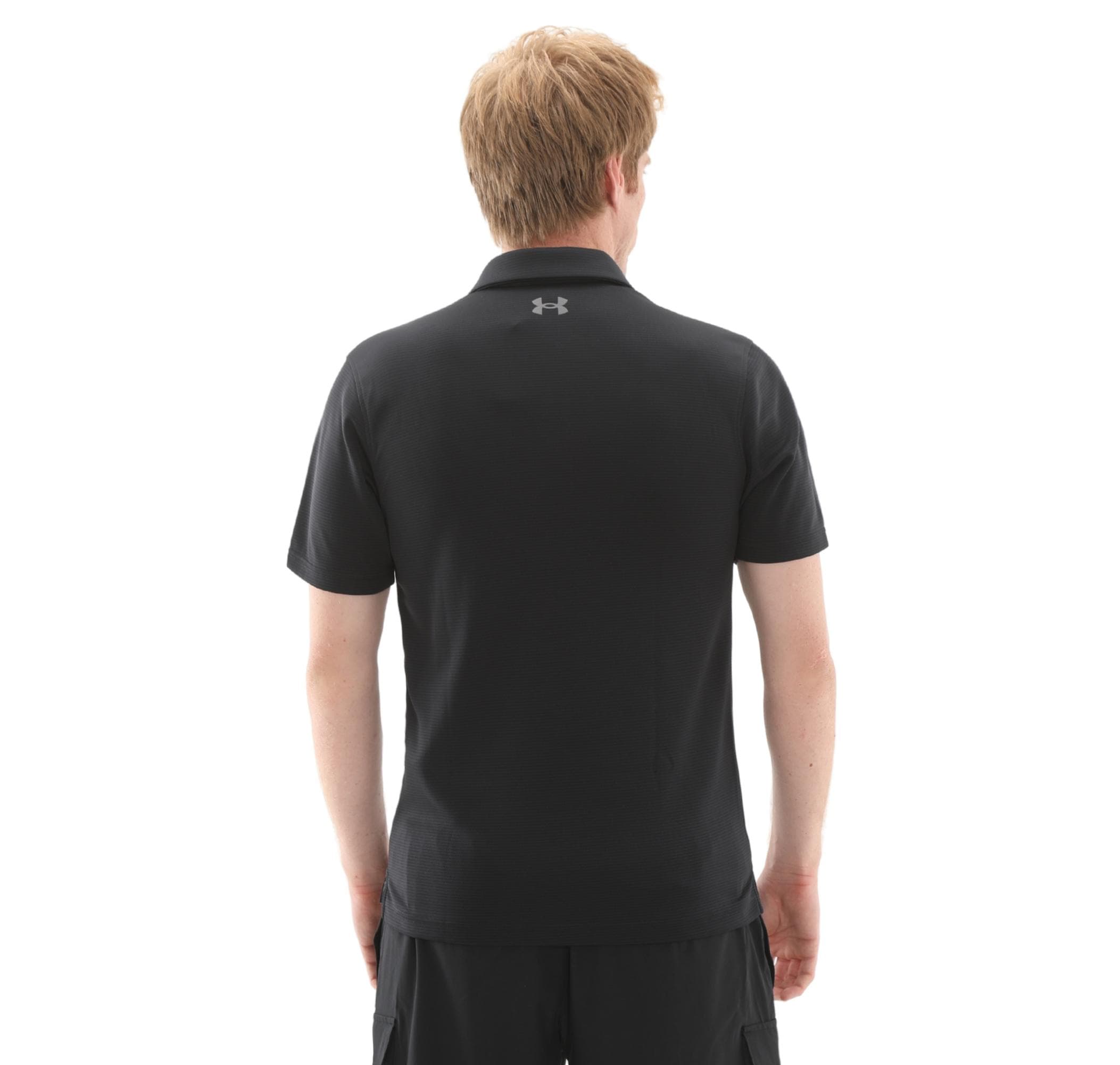 Under Armour Under Armour Tech Polo Erkek T-Shirt Siyah - 4
