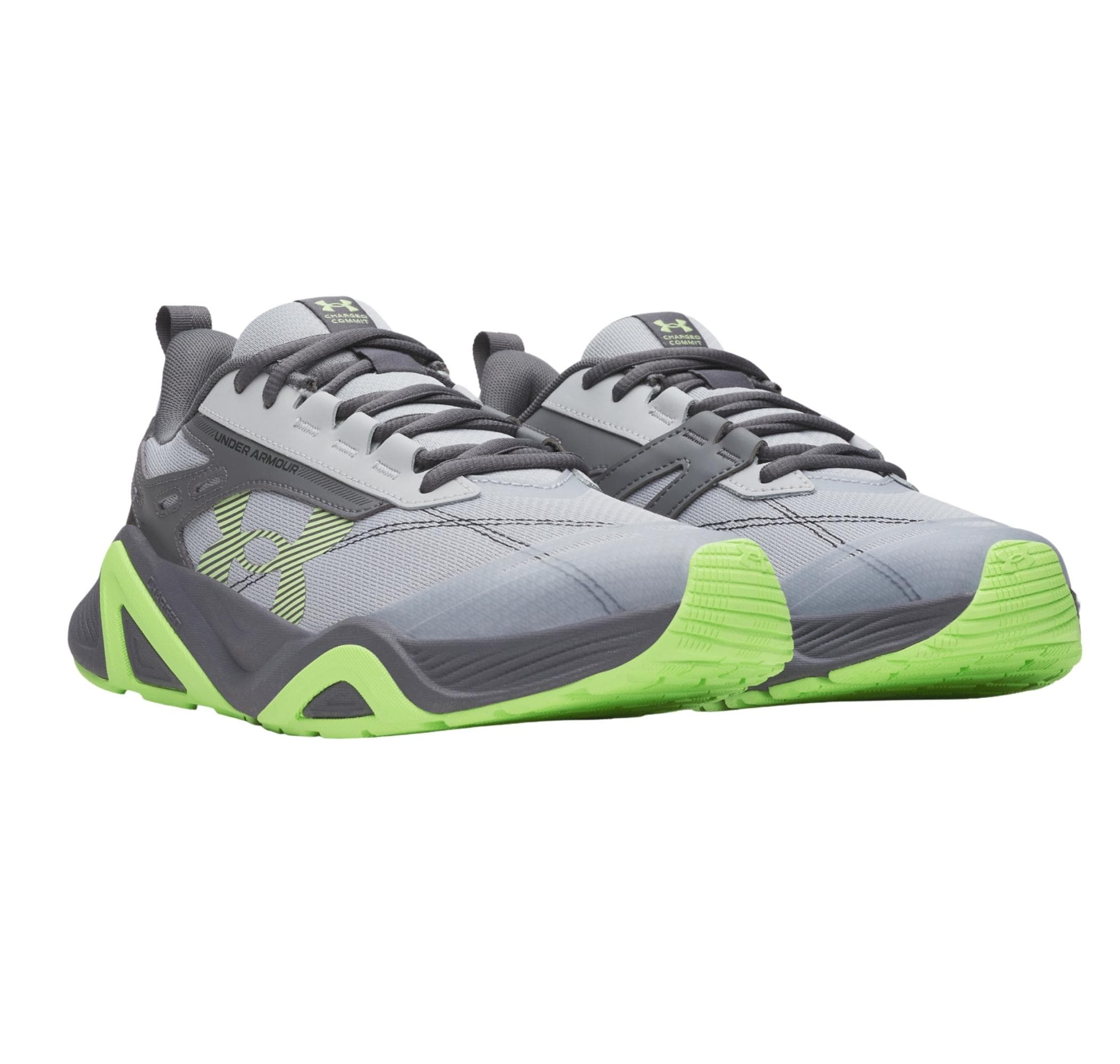 Under Armour Under Armour Ua Charged Commit Tr 5 Erkek Spor Ayakkabı Gri - 2