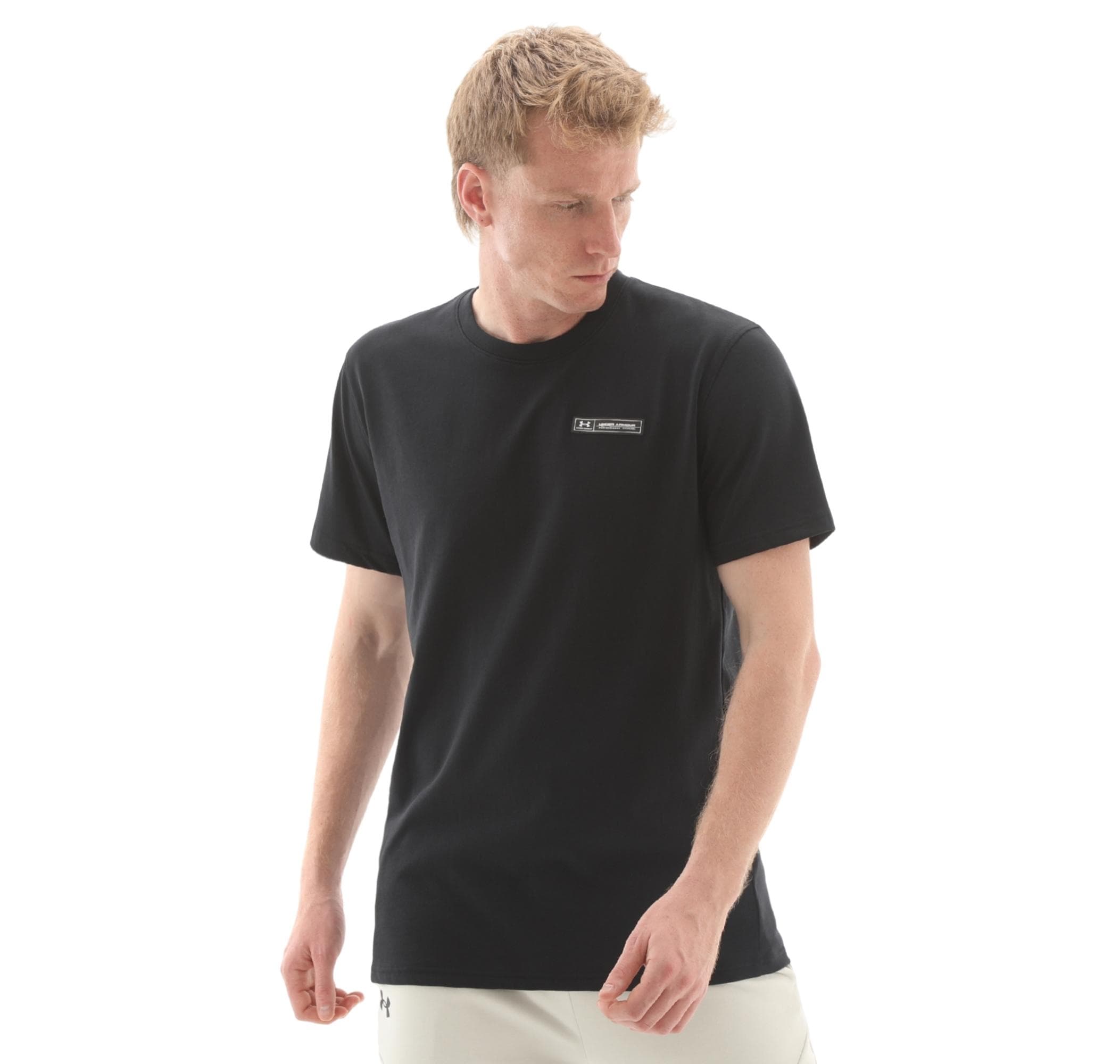 Under Armour Under Armour Ua Hw Armour Label Ss Erkek T-Shirt Siyah - 2