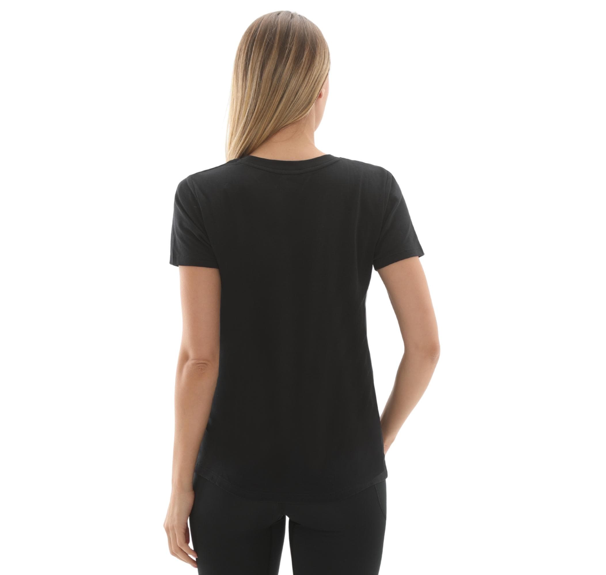 Under Armour Under Armour Ua Rival Core Ss Kadın T-Shirt Siyah - 4