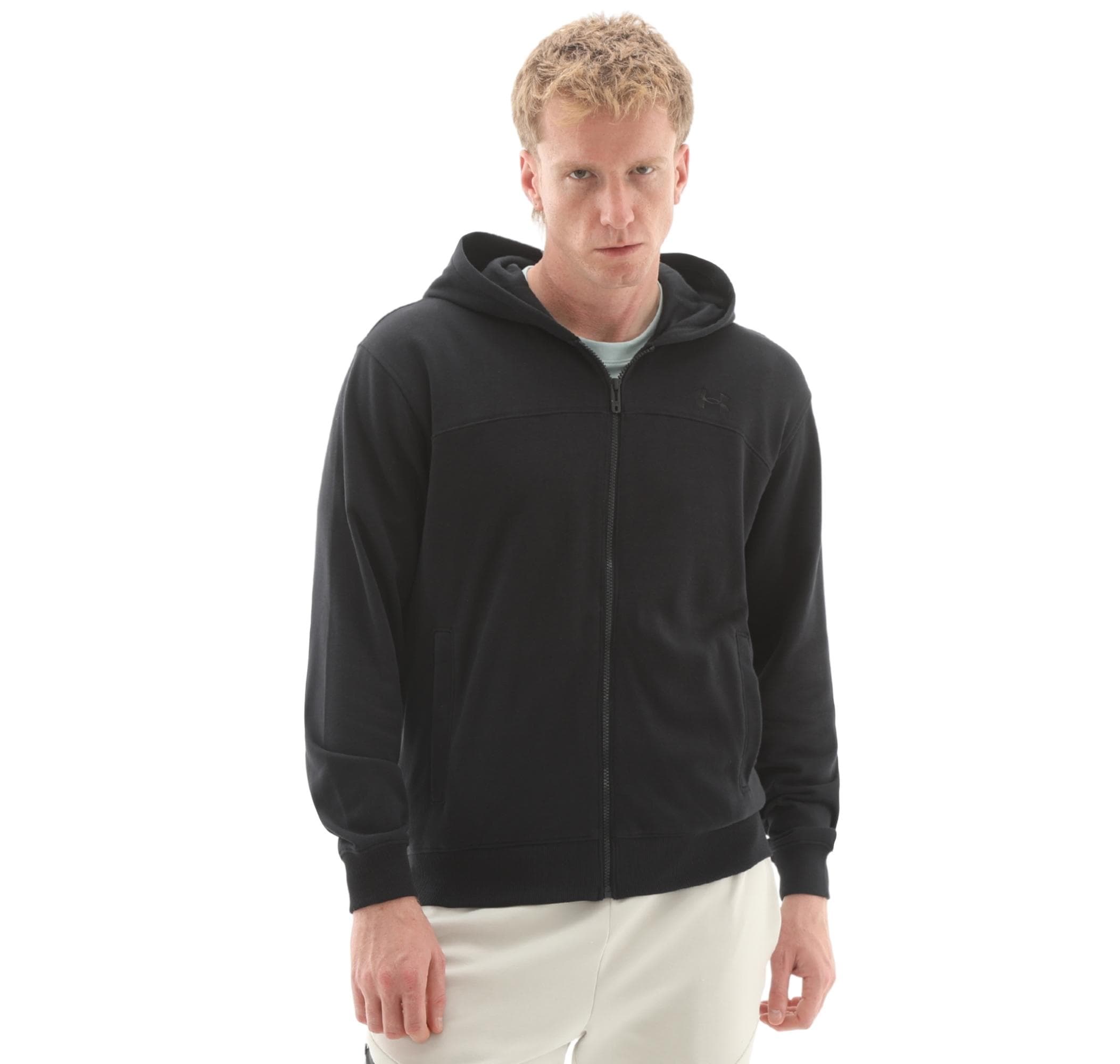 Under Armour Under Armour Ua Rival Lw Fz Erkek Ceket Siyah - 4