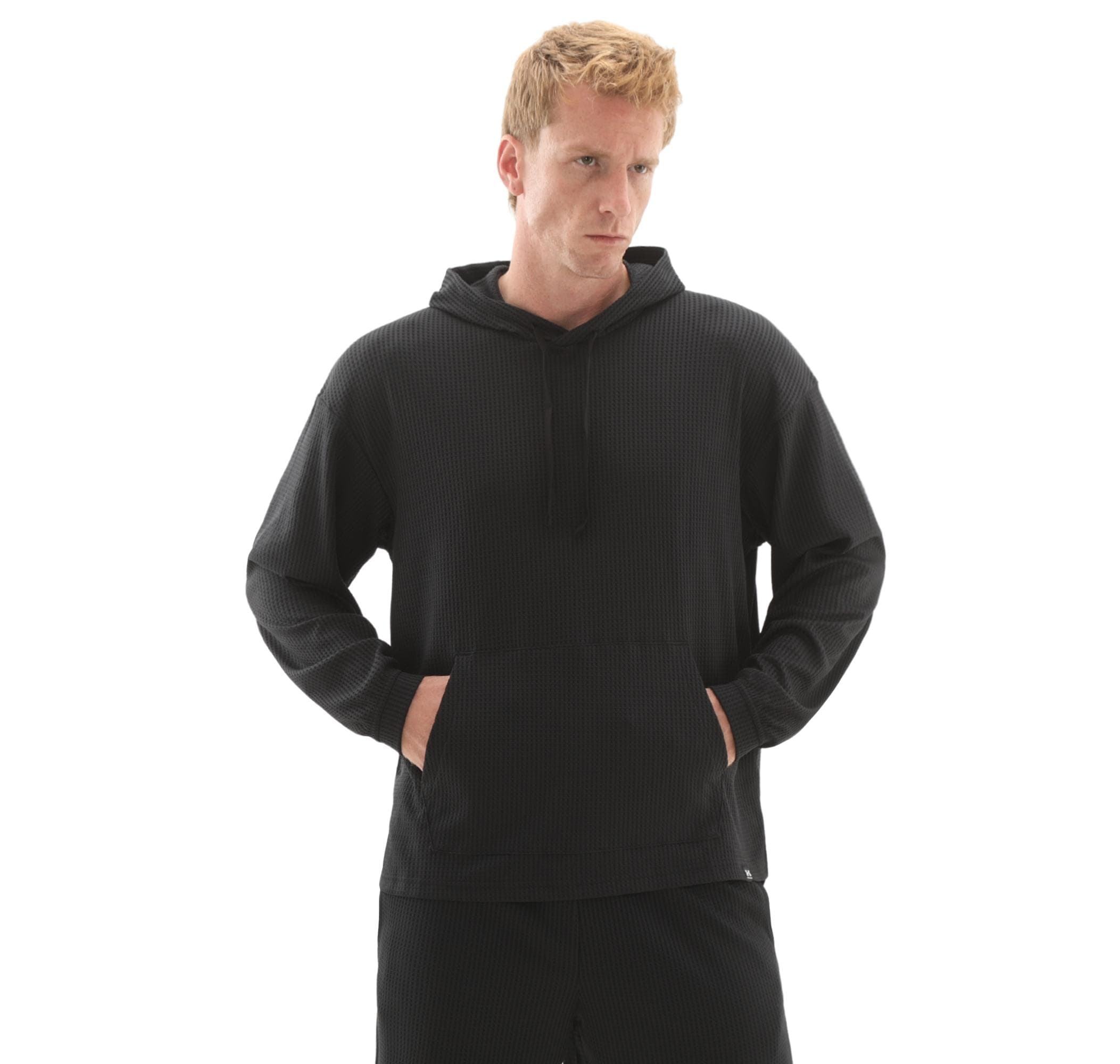 Under Armour Under Armour Ua Rival Waffle Hoodie Erkek Sweatshirt Siyah