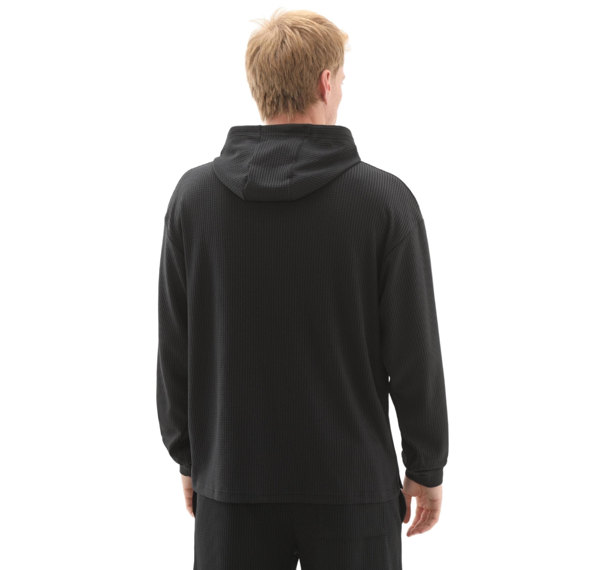 Under Armour Under Armour Ua Rival Waffle Hoodie Erkek Sweatshirt Siyah - 5