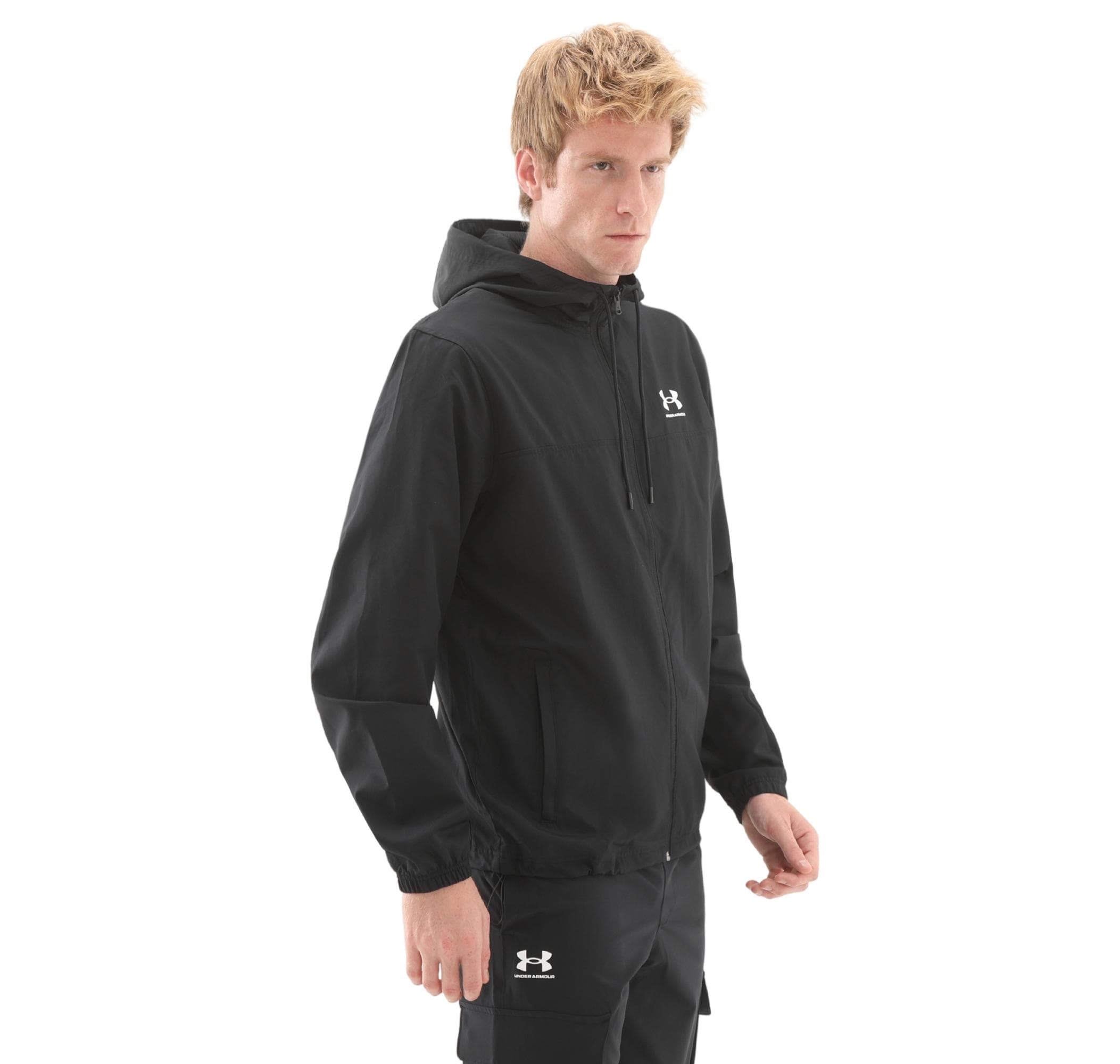 Under Armour Under Armour Ua Rival Wvn Windbreaker Erkek Yağmurluk-Rüzgarlık Siyah - 2