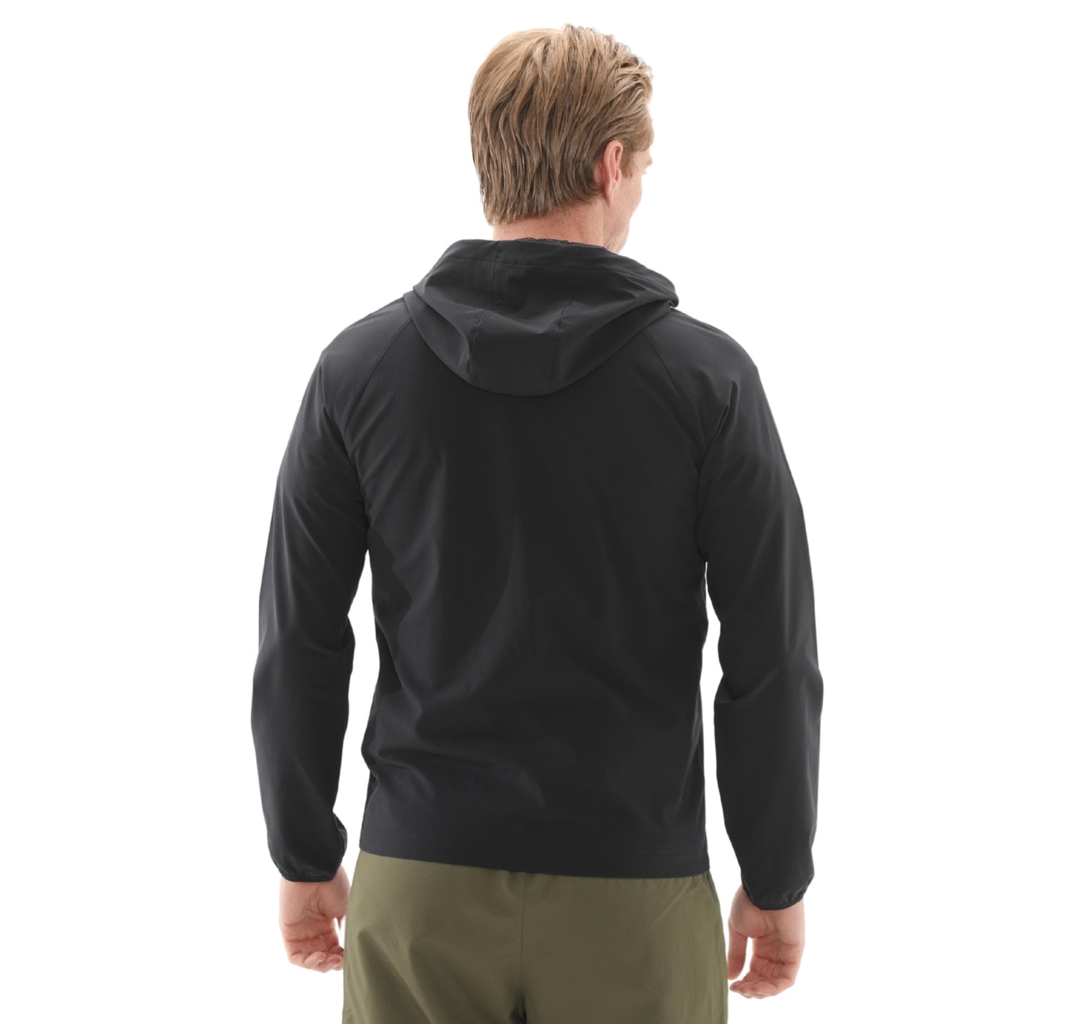Under Armour Under Armour Ua Stretch Wvn Windbreakereu Erkek Yağmurluk-Rüzgarlık Siyah - 5
