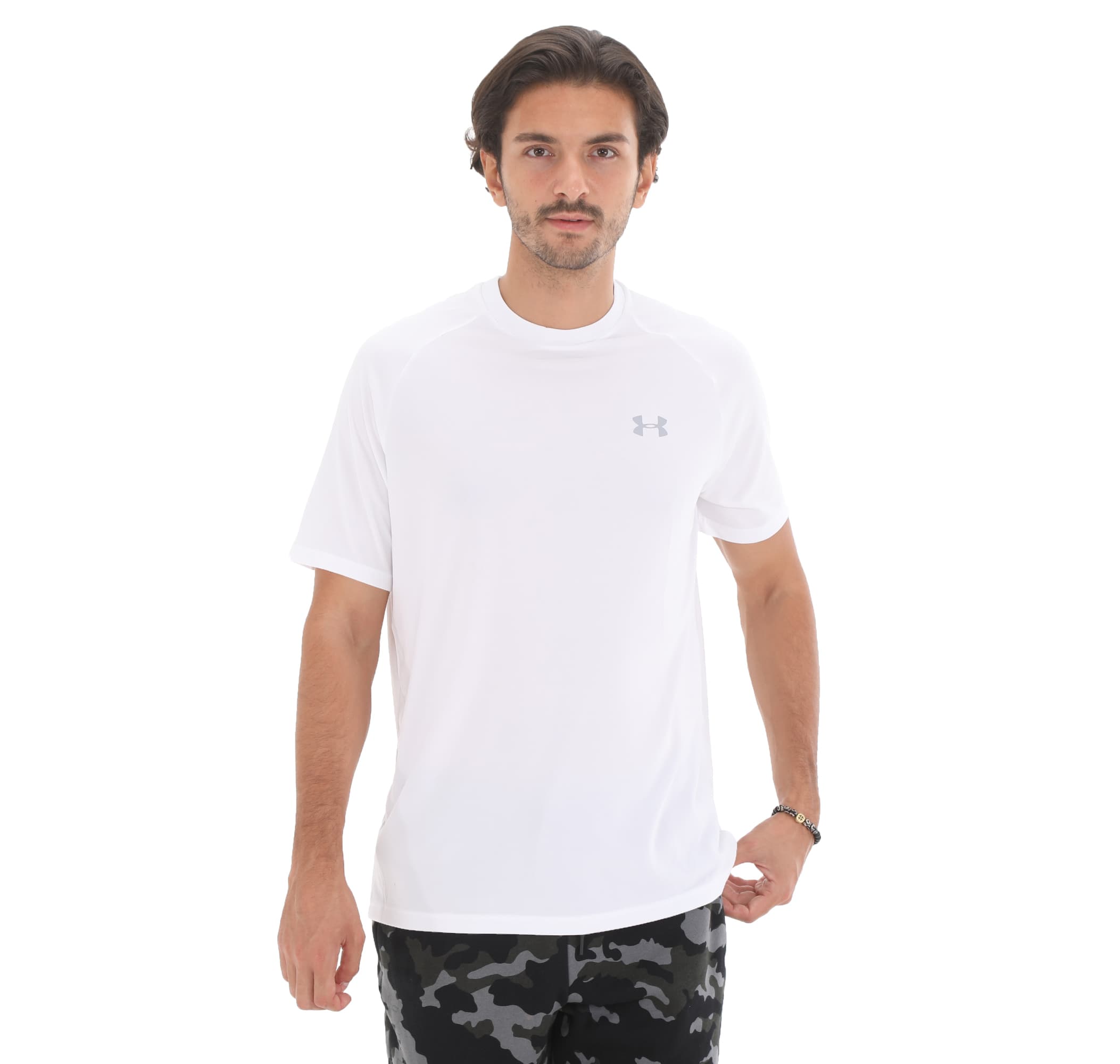 Under Armour Under Armour Ua Tech 2.0 Ss Tee Erkek T-Shirt Beyaz