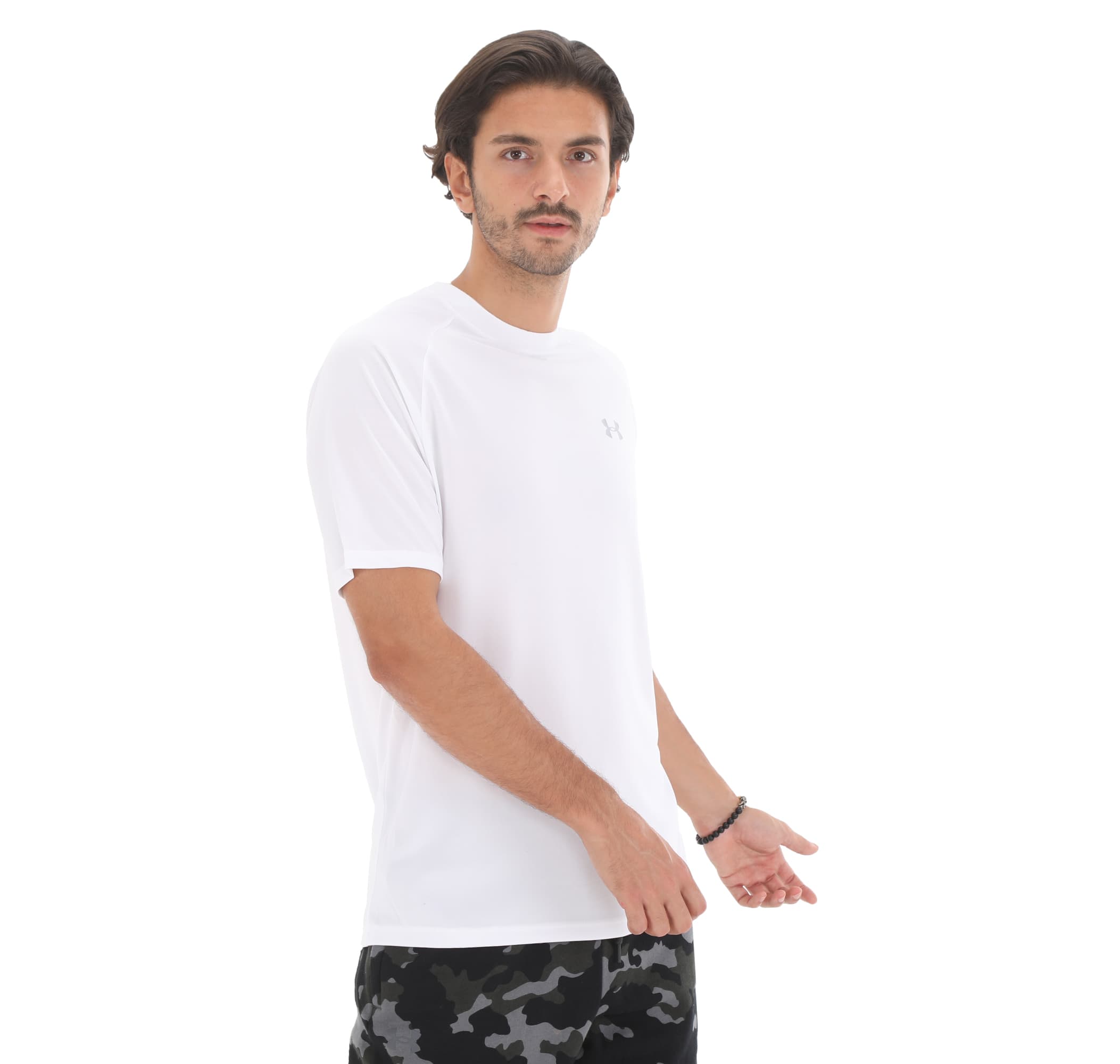 Under Armour Under Armour Ua Tech 2.0 Ss Tee Erkek T-Shirt Beyaz - 2