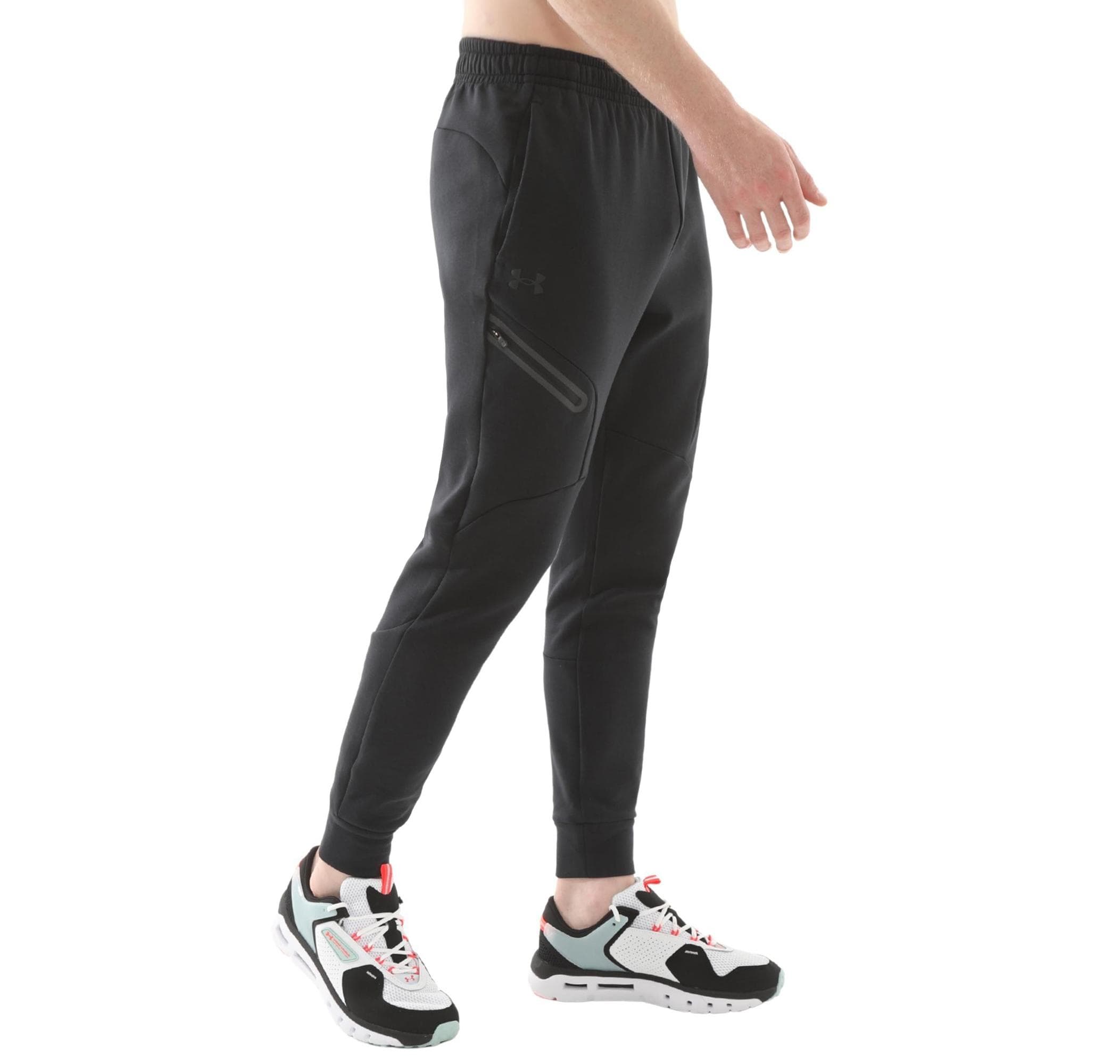 Under Armour Under Armour Ua Unstoppable Flc Jgr Eu Erkek Eşofman Altı Siyah - 3
