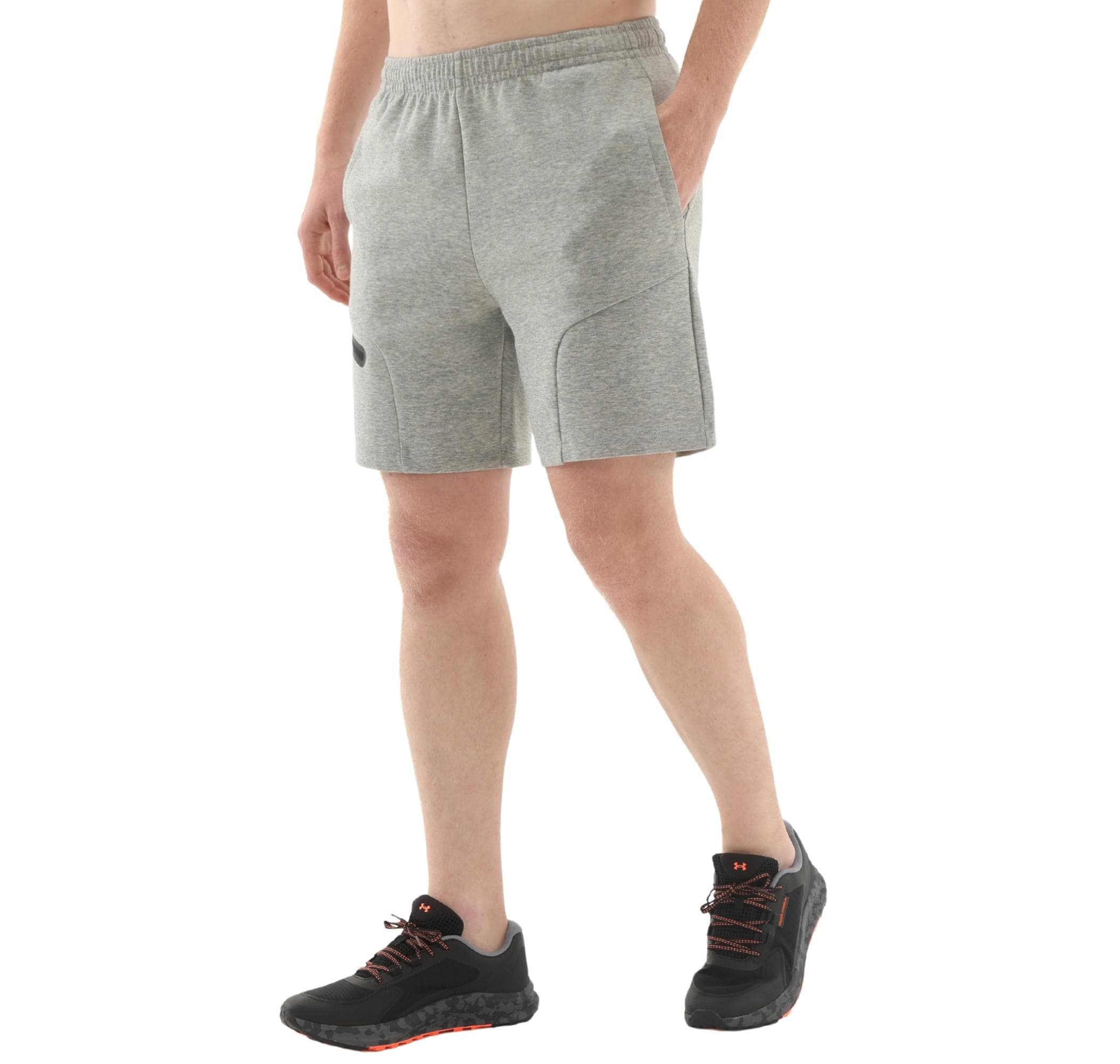 Under Armour Under Armour Ua Unstoppable Flc Shorts Erkek Şort Ve Kapri Gri - 3
