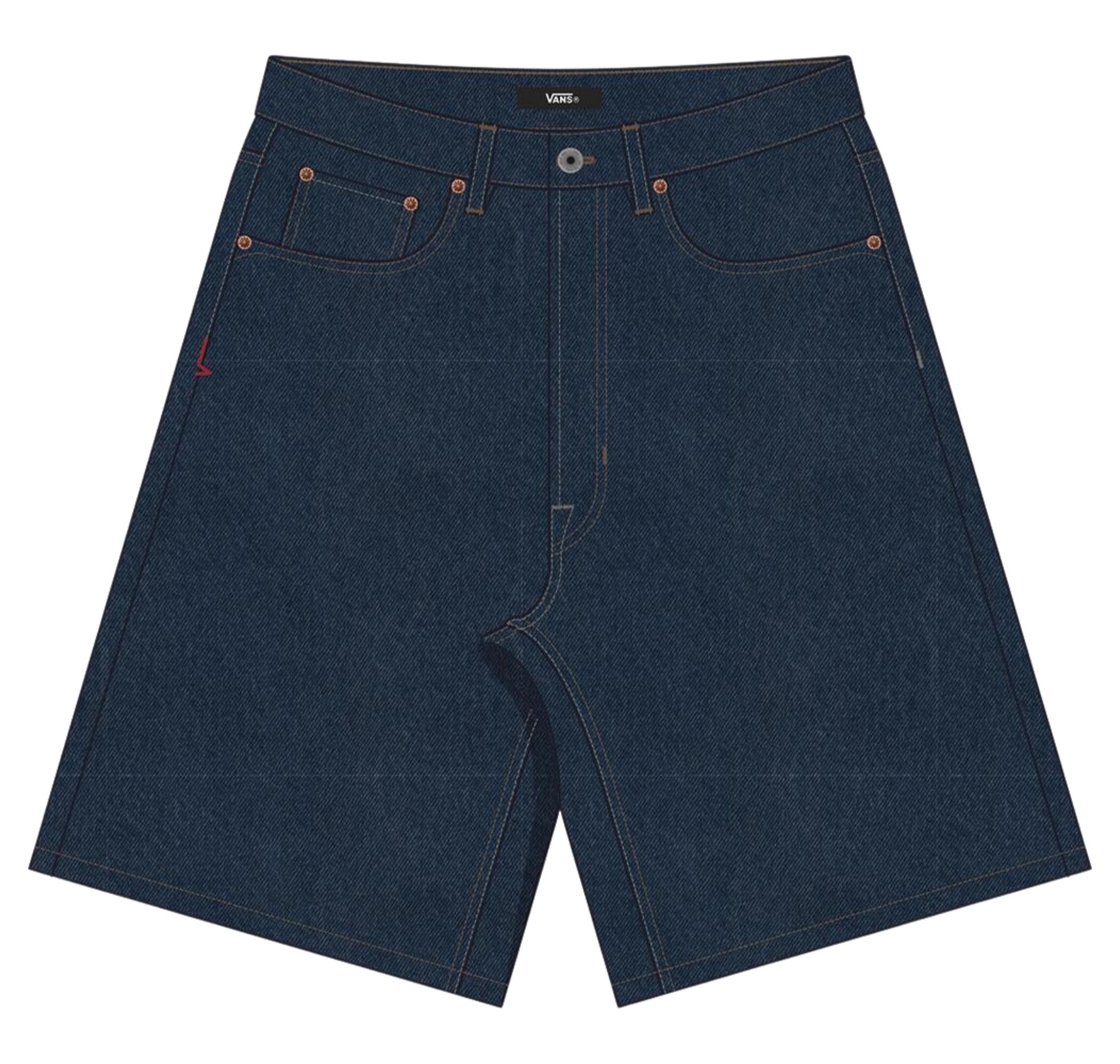 Vans Vans Check-5 Baggy Denim Short Erkek Şort Ve Kapri Lacivert
