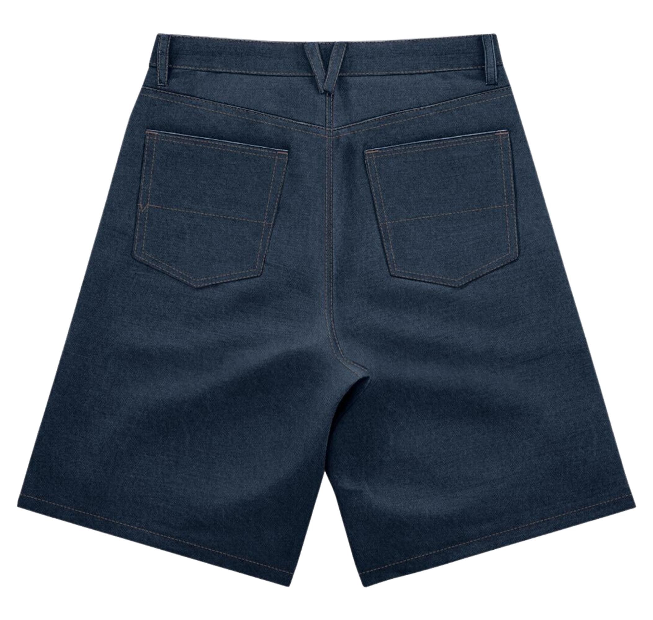 Vans Vans Check-5 Baggy Denim Short Erkek Şort Ve Kapri Lacivert - 2
