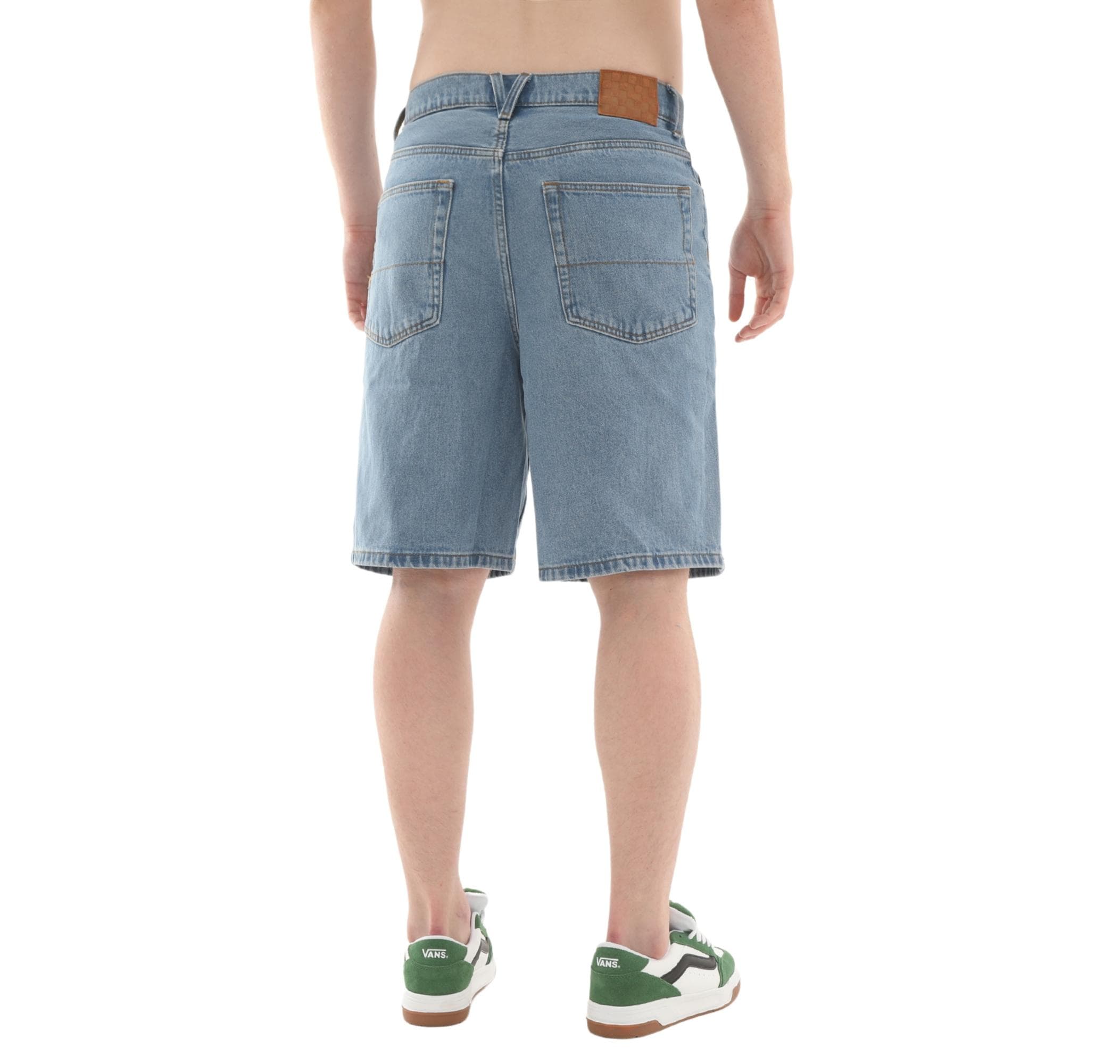 Vans Vans Check-5 Baggy Denım Short Erkek Şort Ve Kapri Mavi - 4