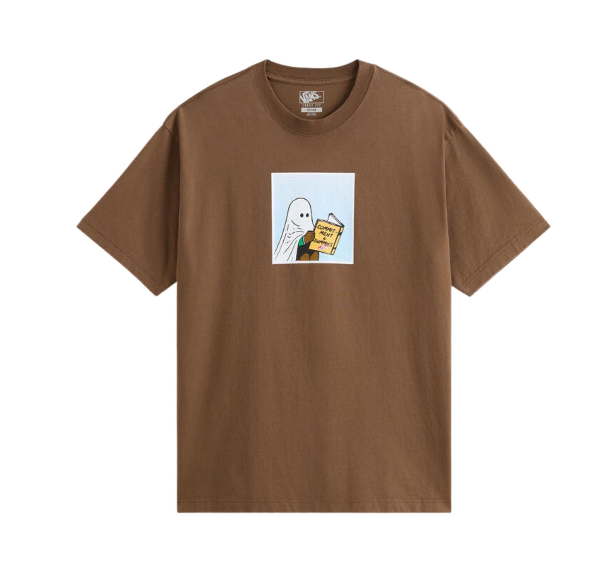 Vans Vans Commıtment 4 Dummıes Loose Ss Tee Erkek T-Shirt Kahve