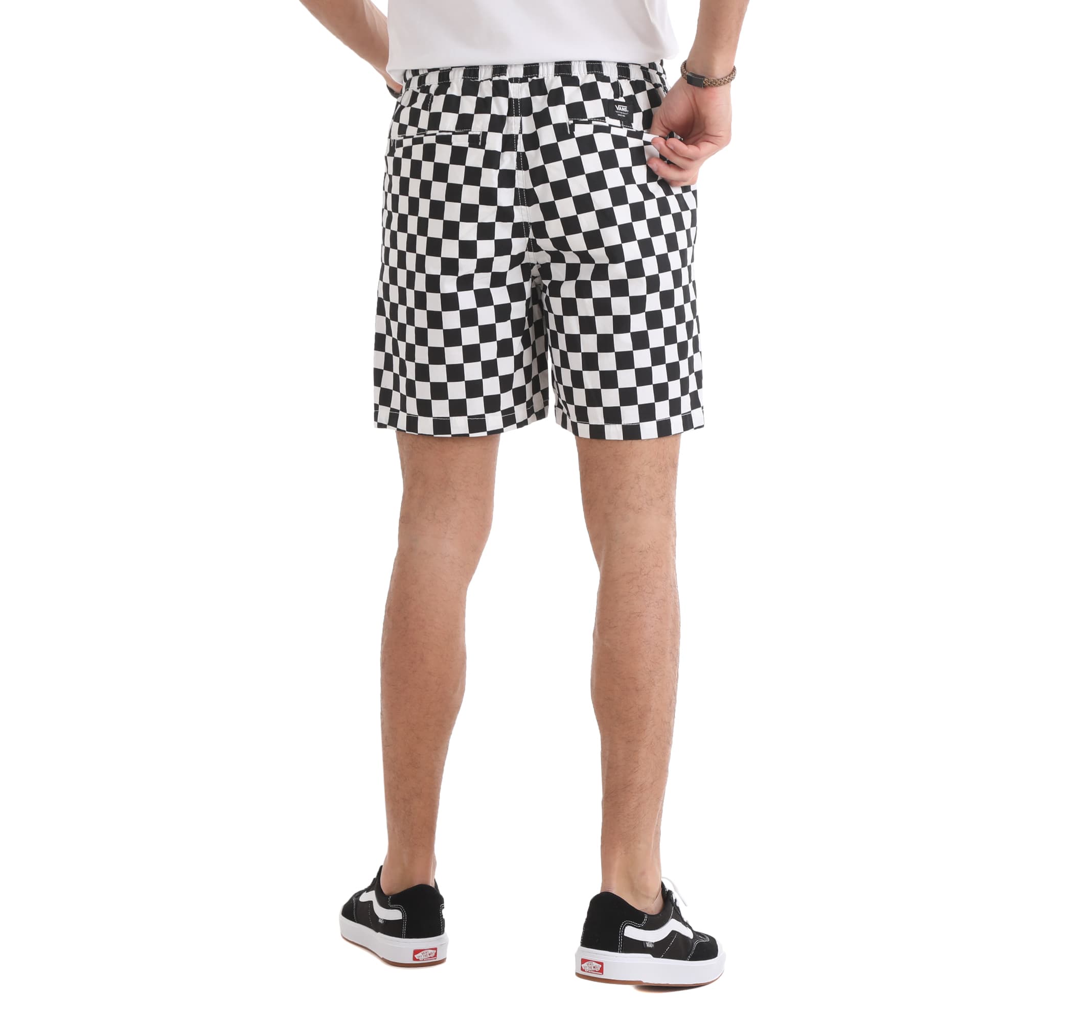 Vans Vans Mn Range Relaxed Elastıc Short Erkek Şort Ve Kapri Beyaz - 4