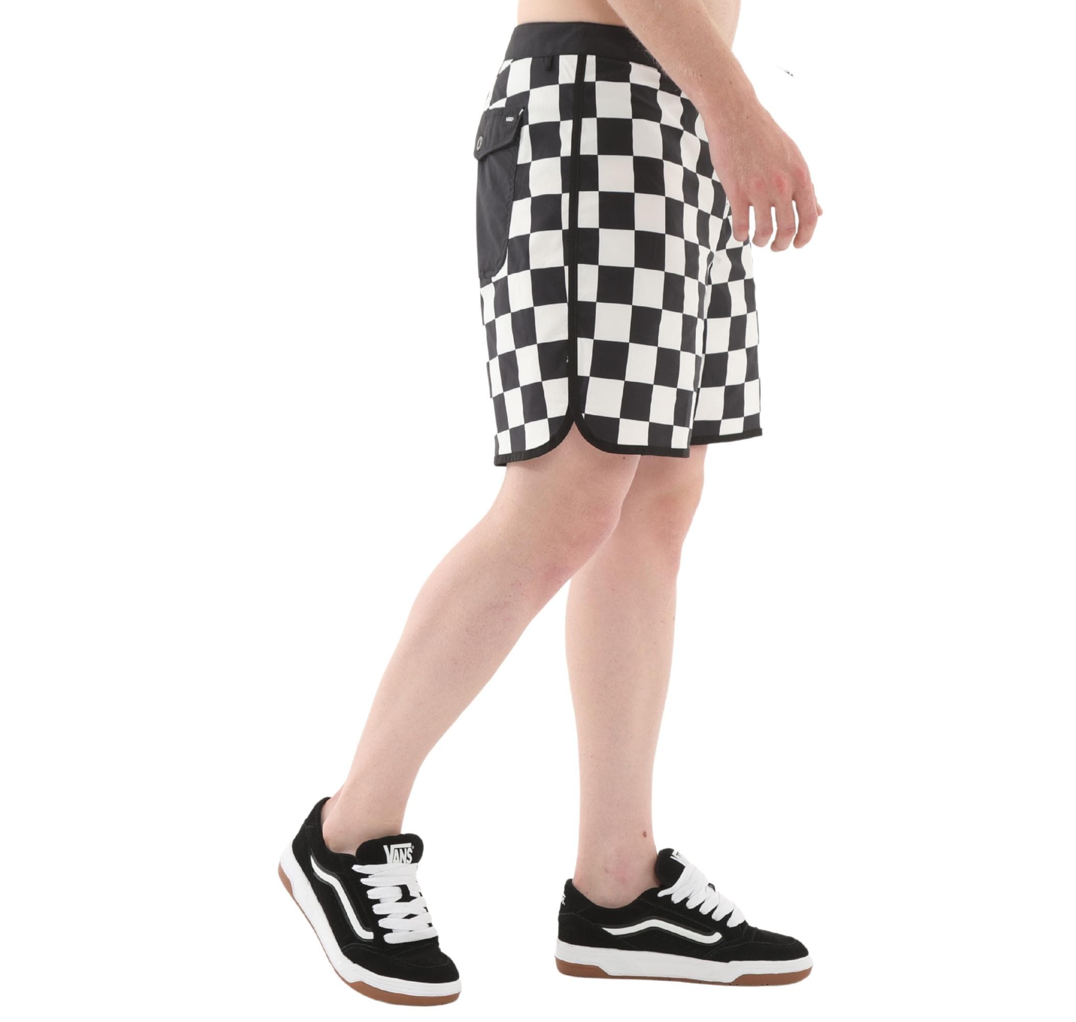 Vans Vans Mte Everride Scalloped Aop Boardshort Erkek Mayo Beyaz - 2