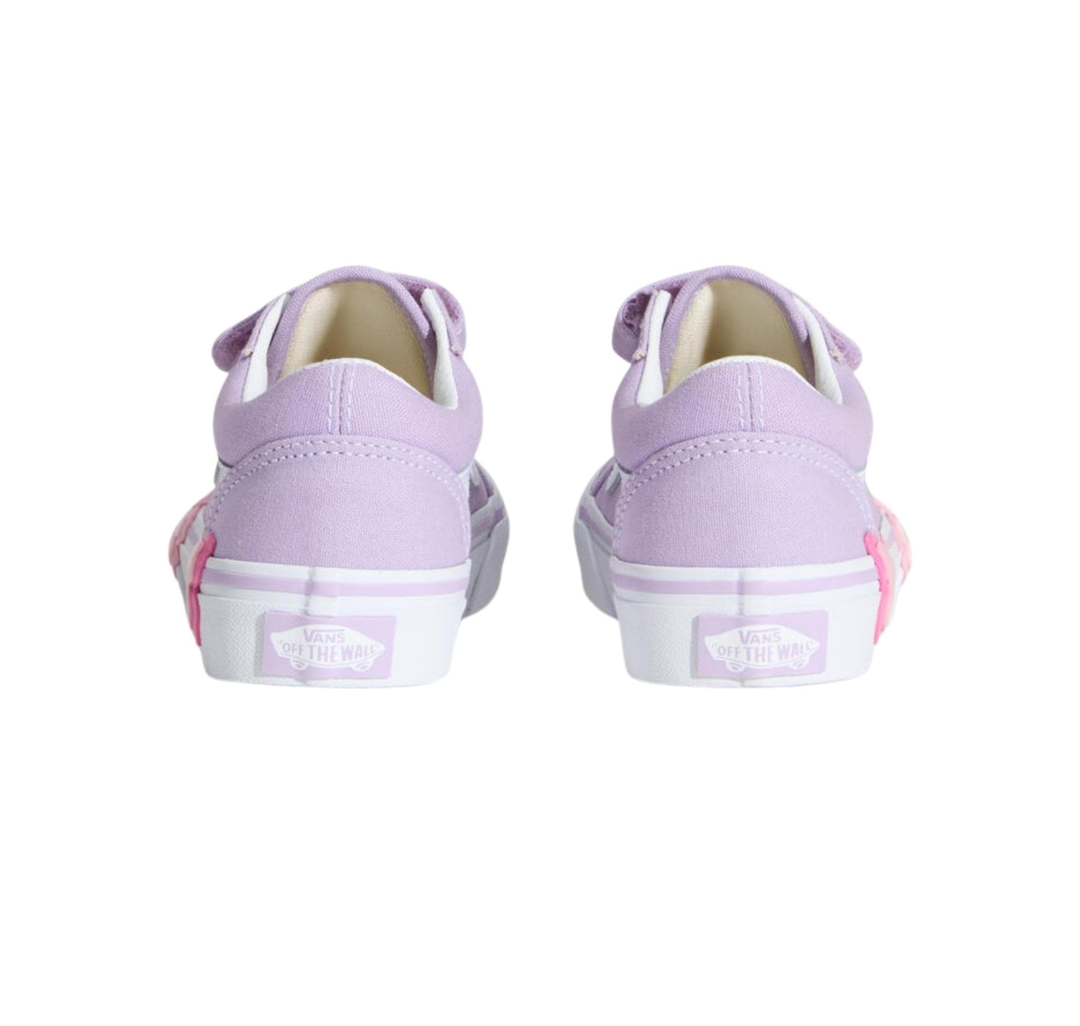 Vans Vans Old Skool V Butterfly Çocuk Spor Ayakkabı Mor - 3