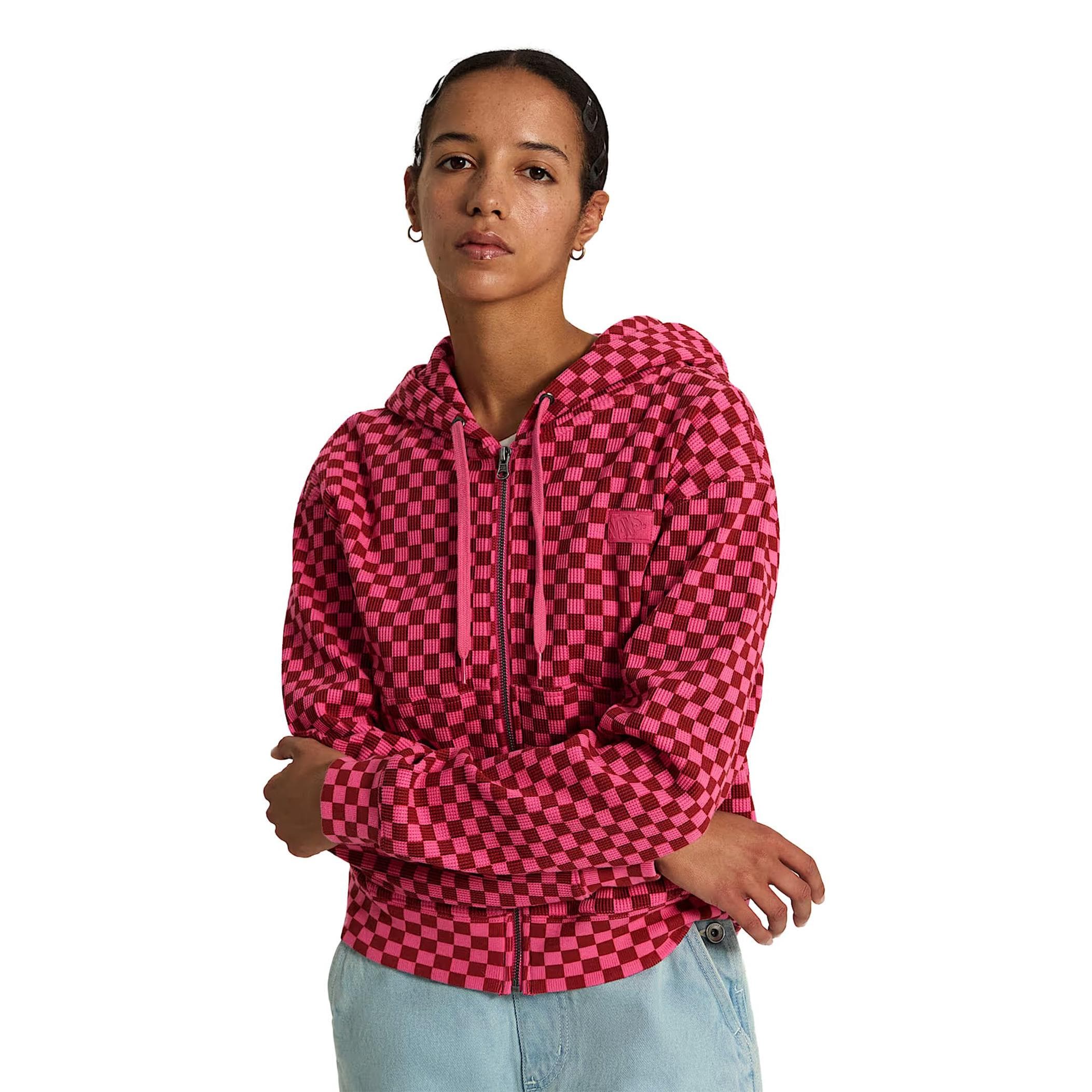 Vans Vans Pierce Shrunken Full Zip Kadın Ceket Pembe