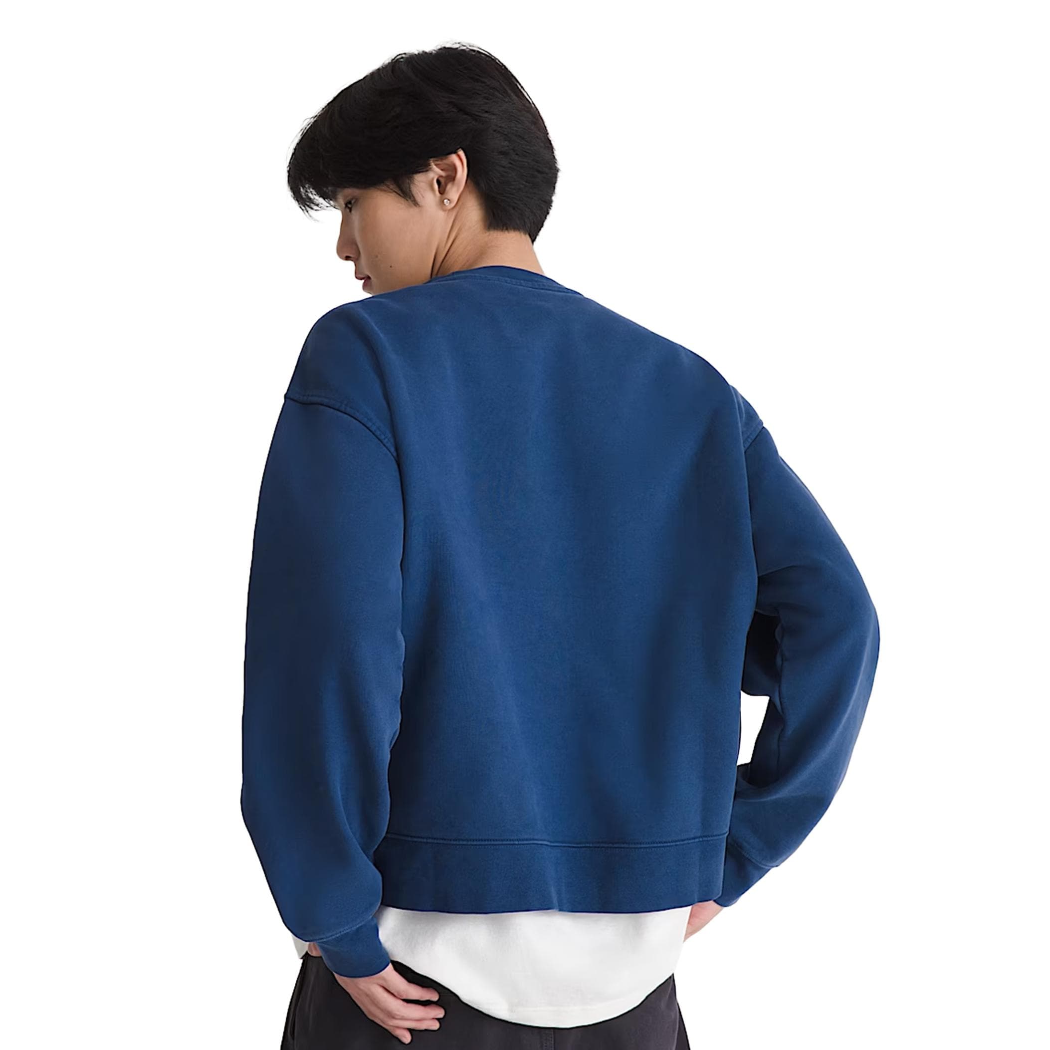 Vans Vans Premium Crewneck Erkek Sweatshirt Mavi - 2