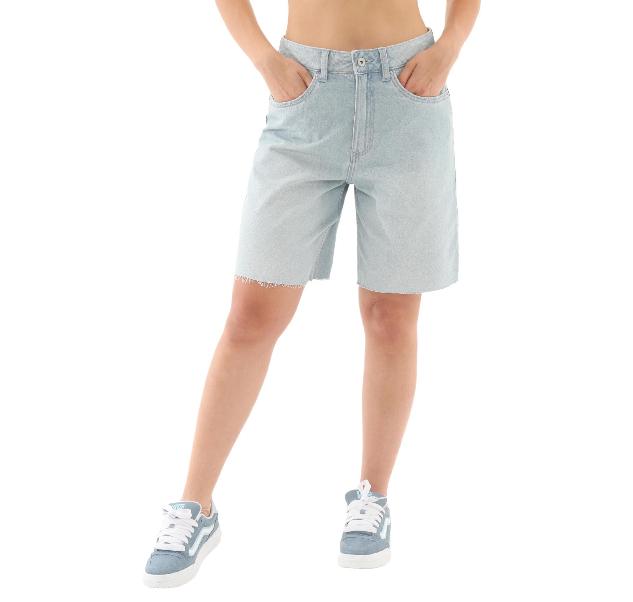 Vans Vans Sirelle Cut-Off Jorts Kadın Şort Ve Kapri Mavi