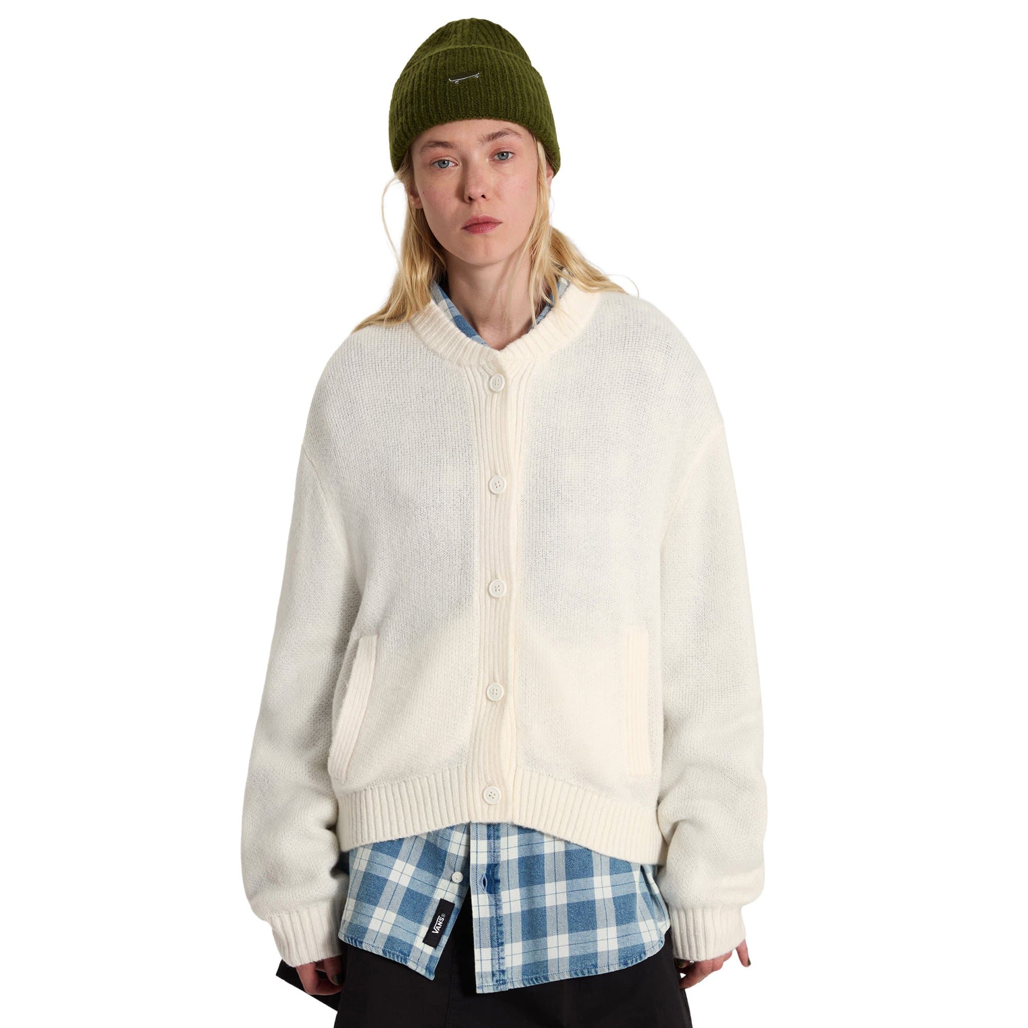 Vans Vans Teddy Round Neck Cardigan Kadın