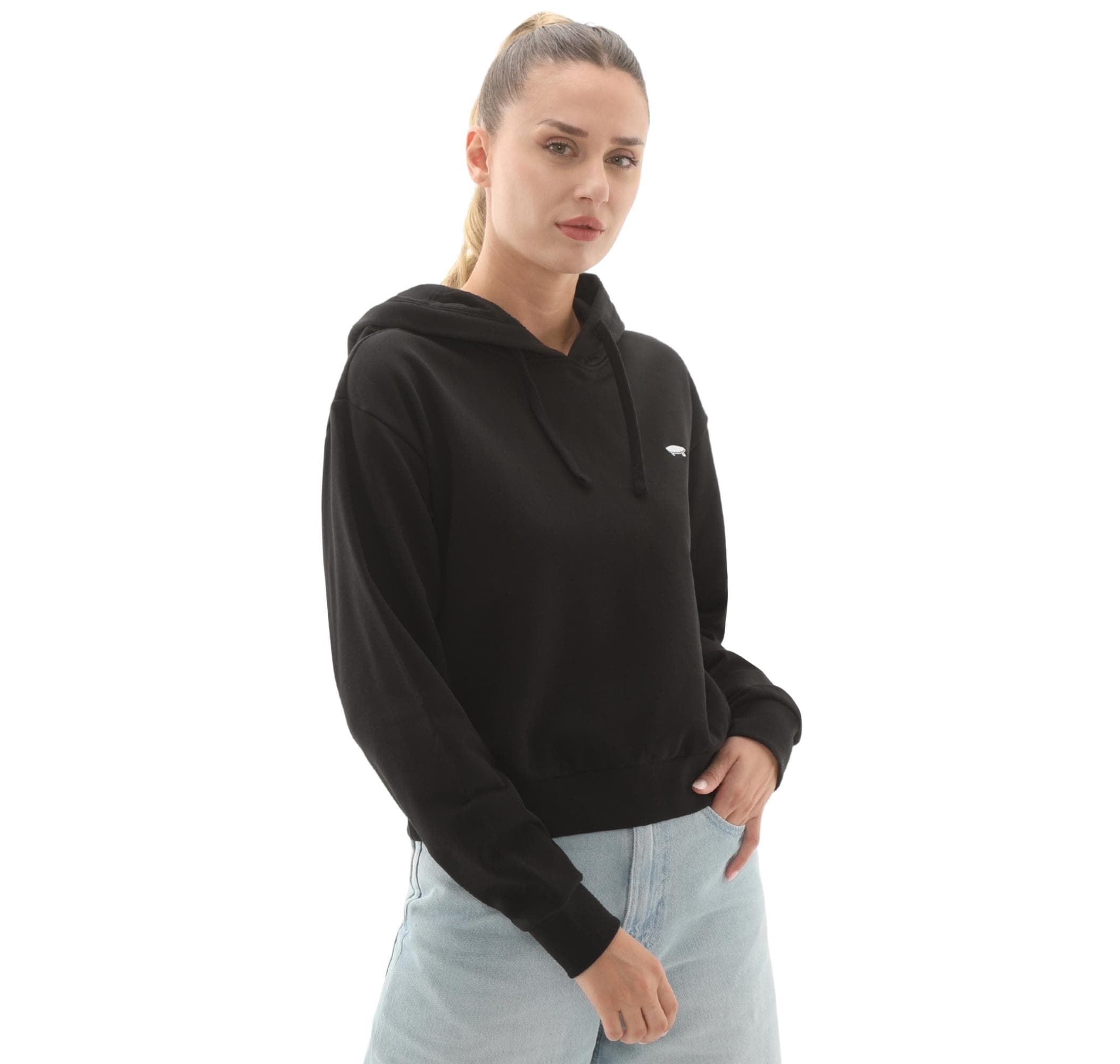 Vans Vans W Salton Rlx Ft Po Kadın Sweatshirt Siyah - 2
