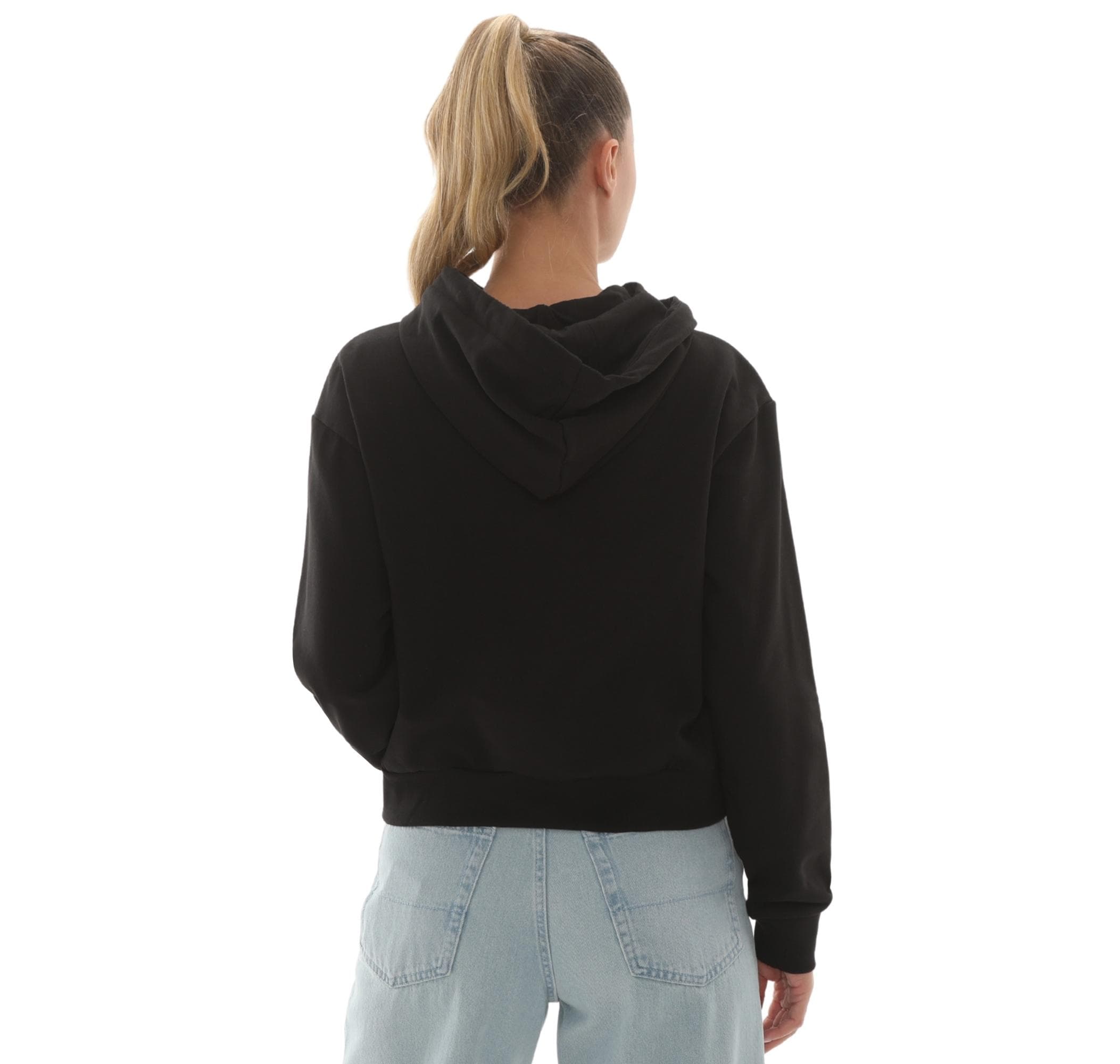 Vans Vans W Salton Rlx Ft Po Kadın Sweatshirt Siyah - 4