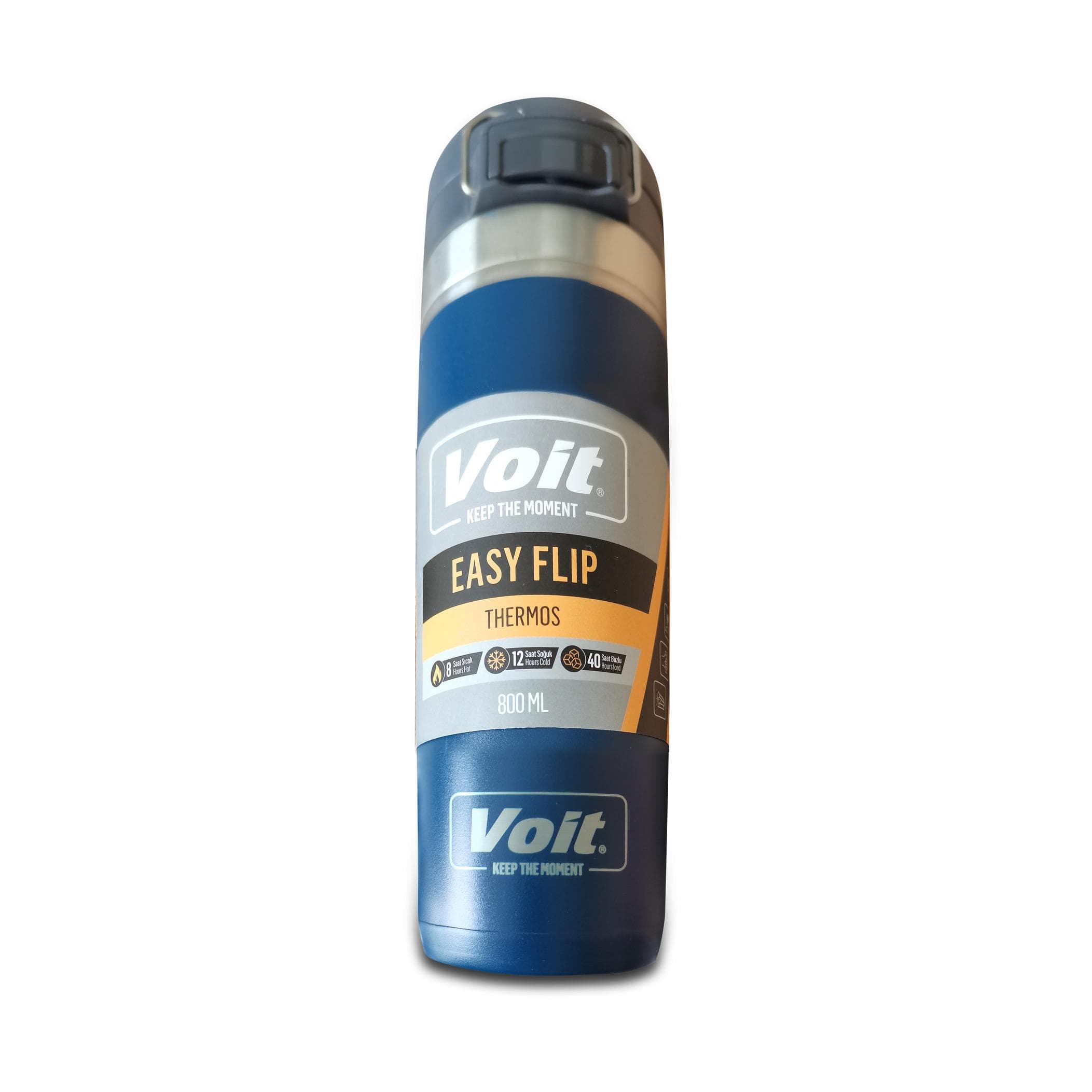 Voit Voit Easy Flıp Thermos 800 Ml Termos Mavi